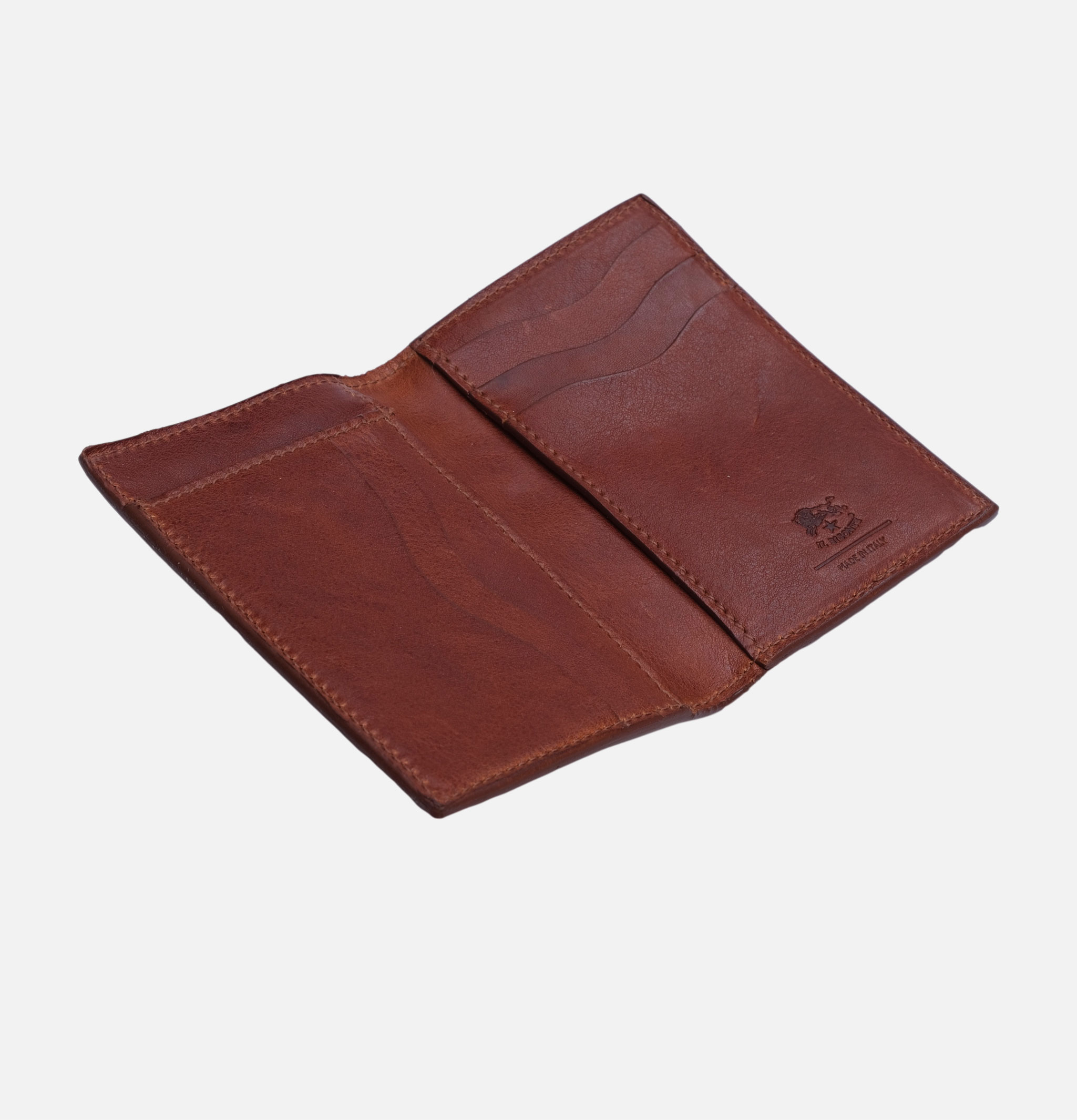 Il bisonte Porte-Carte Caseleo Sepia