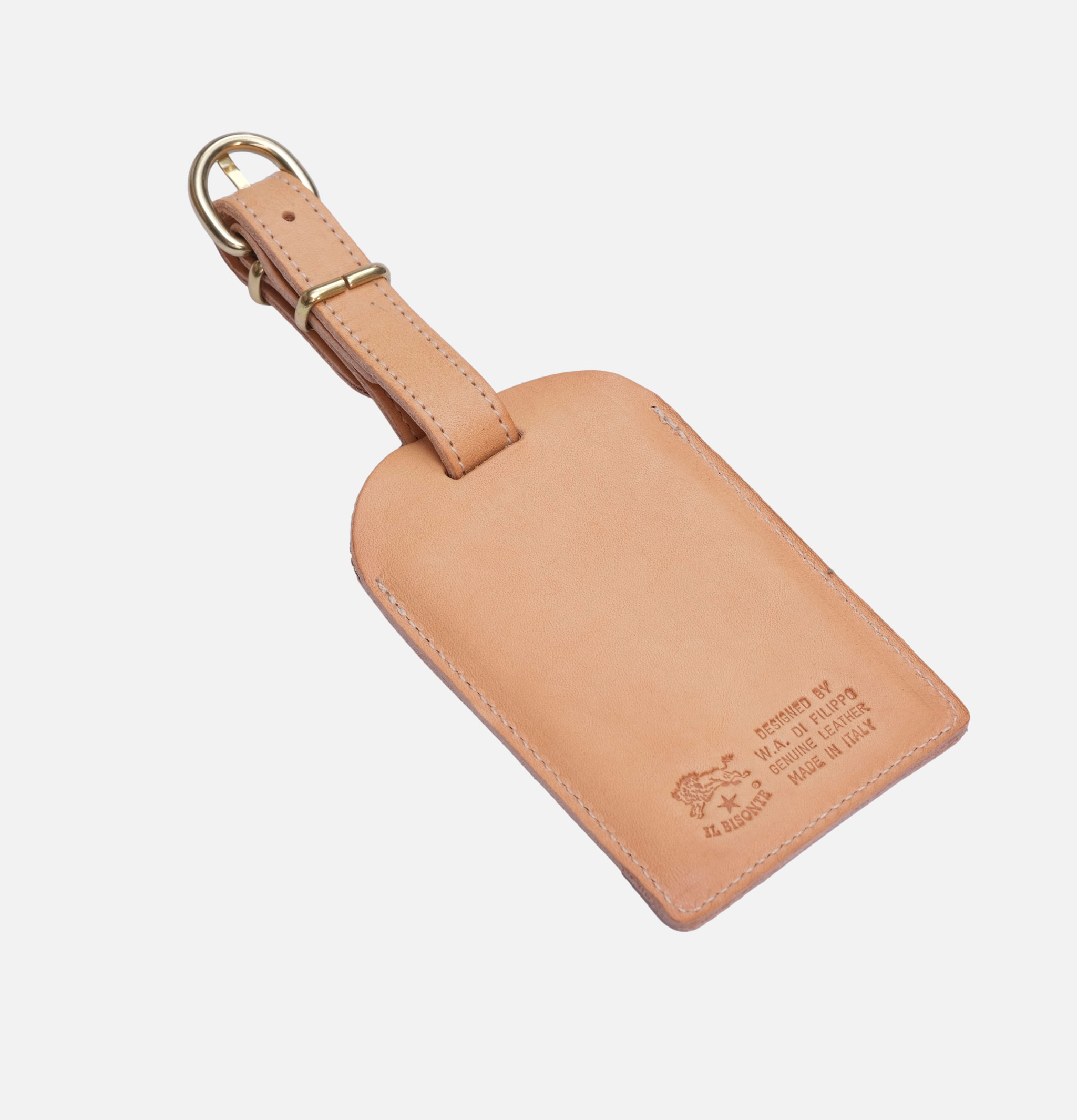 Il Bisonte Etiquette Bagage Naturel