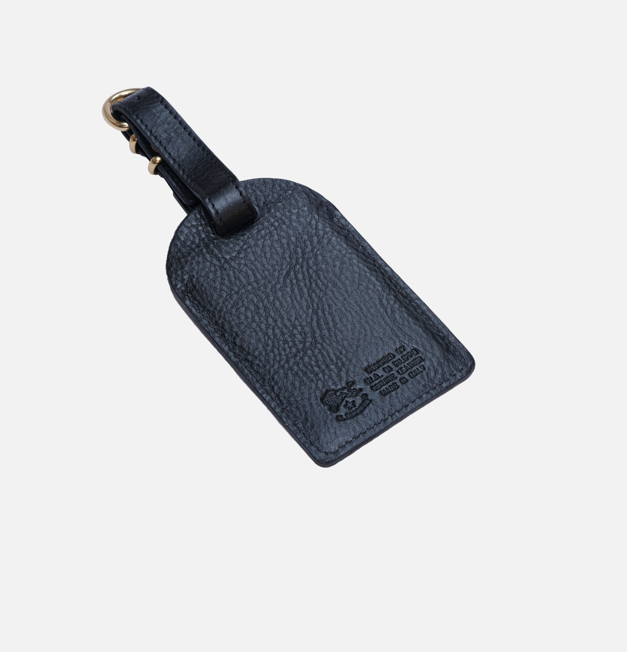 Il Bisonte Etiquette Bagage Noir
