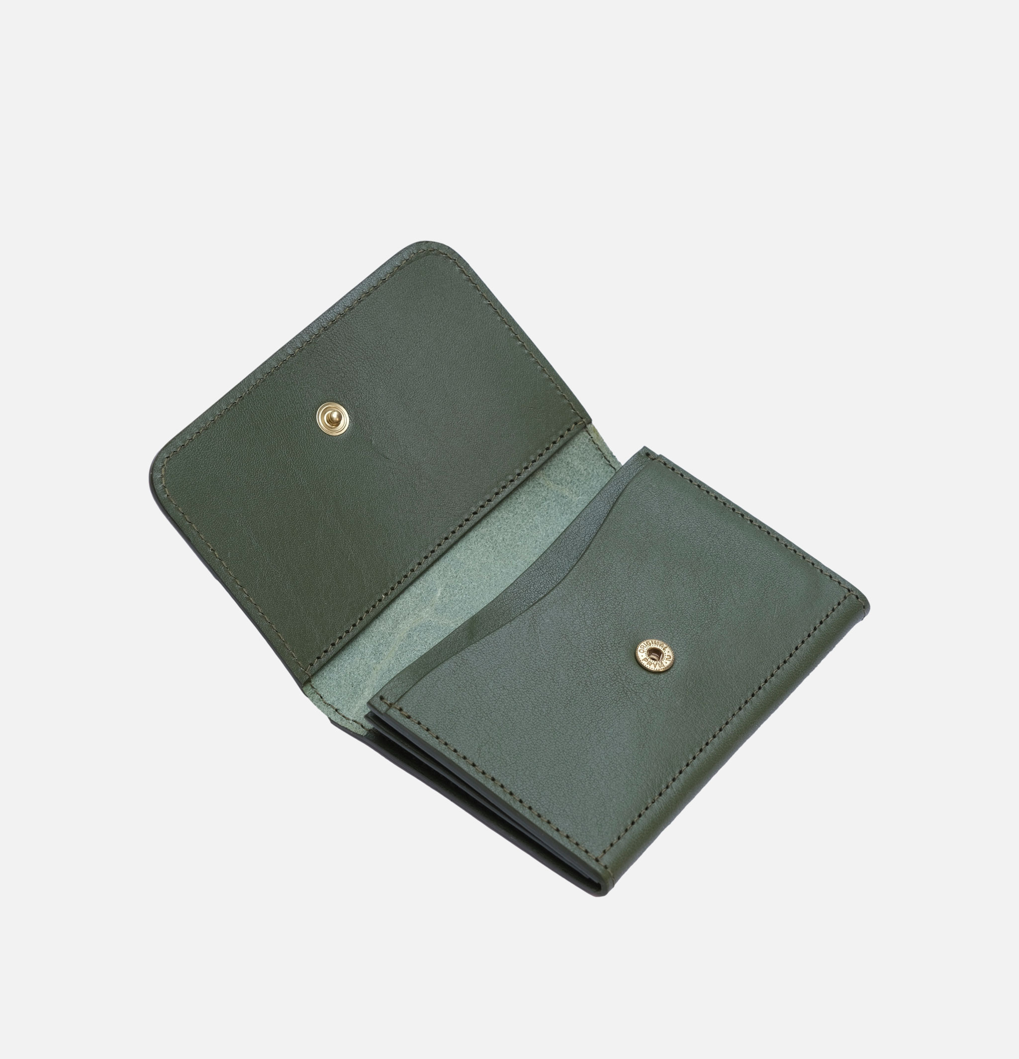 Il Bisonte Porte-cartes Vert