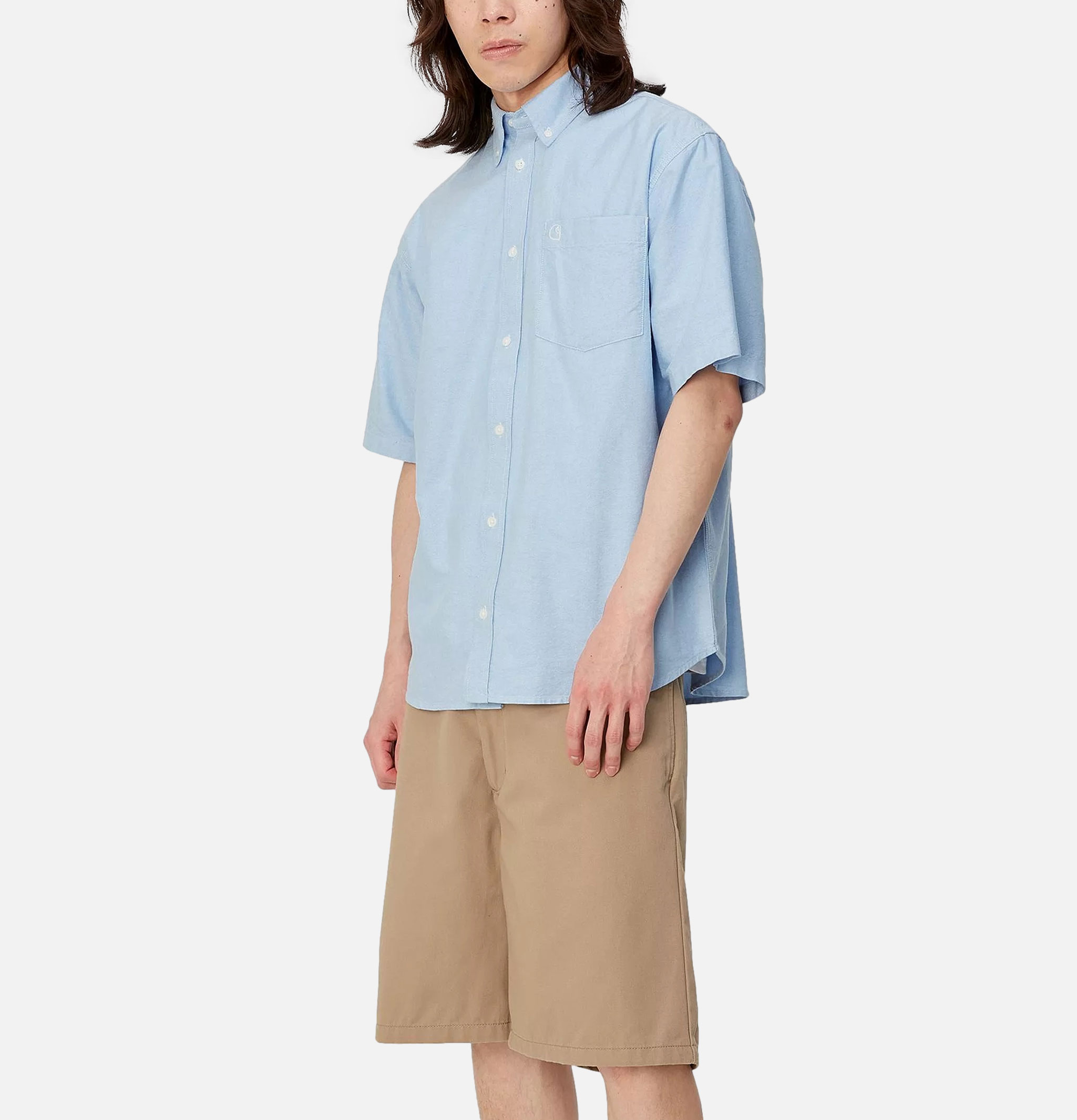 Carhartt WIP Chemise Braxton Bleach Wax