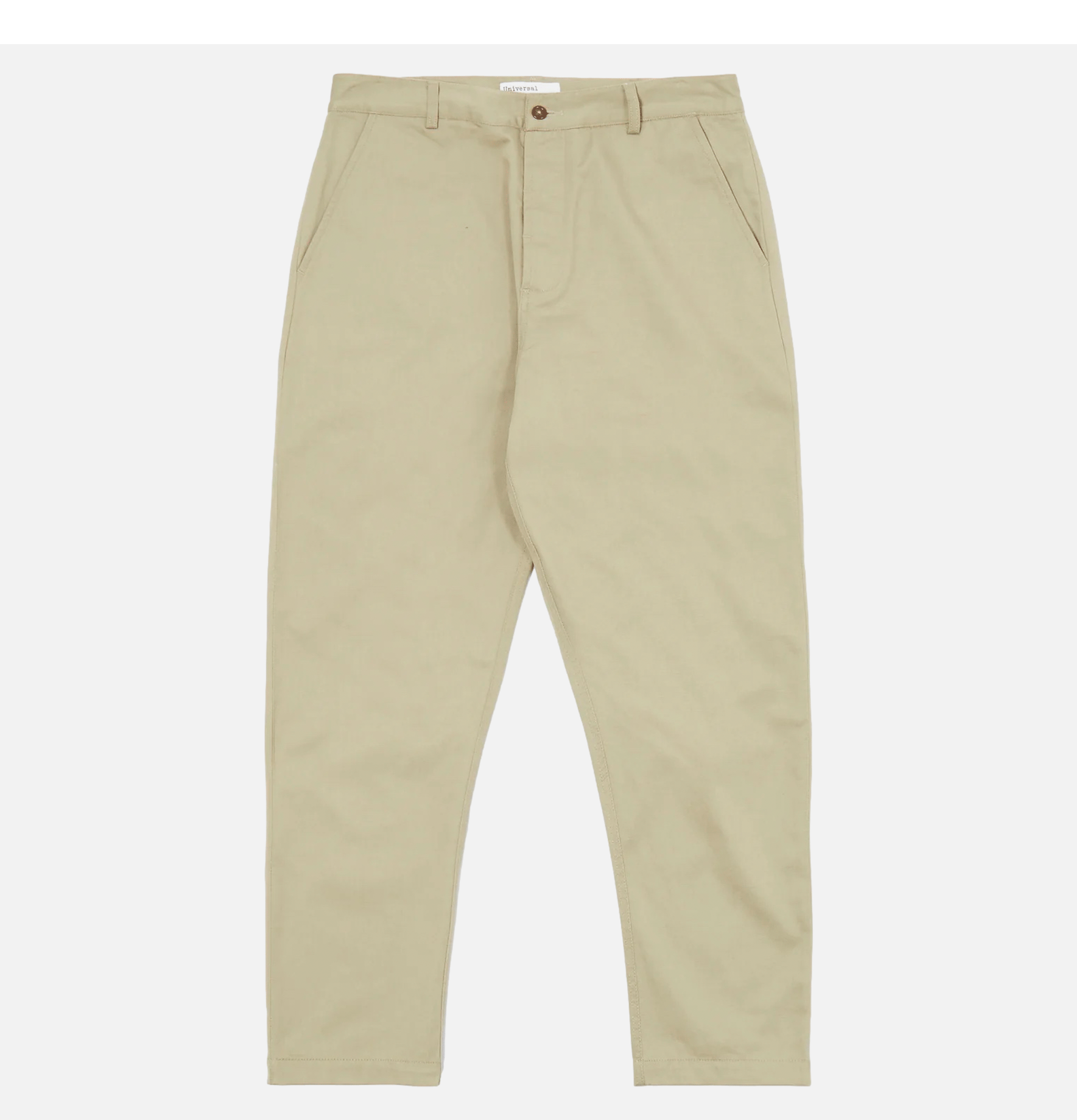Universal Works Chino Militaire Twill Stone