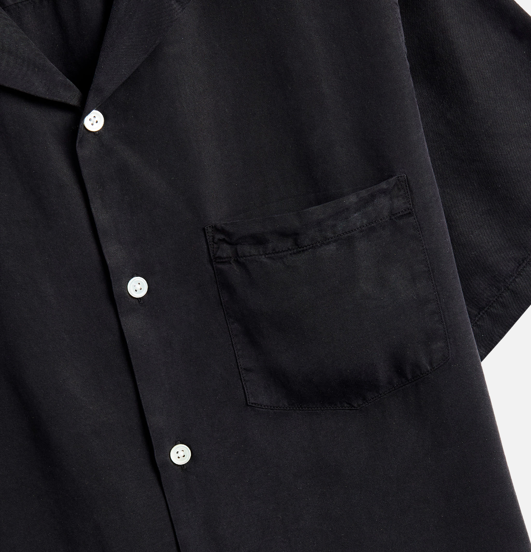 Portuguese Flannel Chemise Dogtown Noir