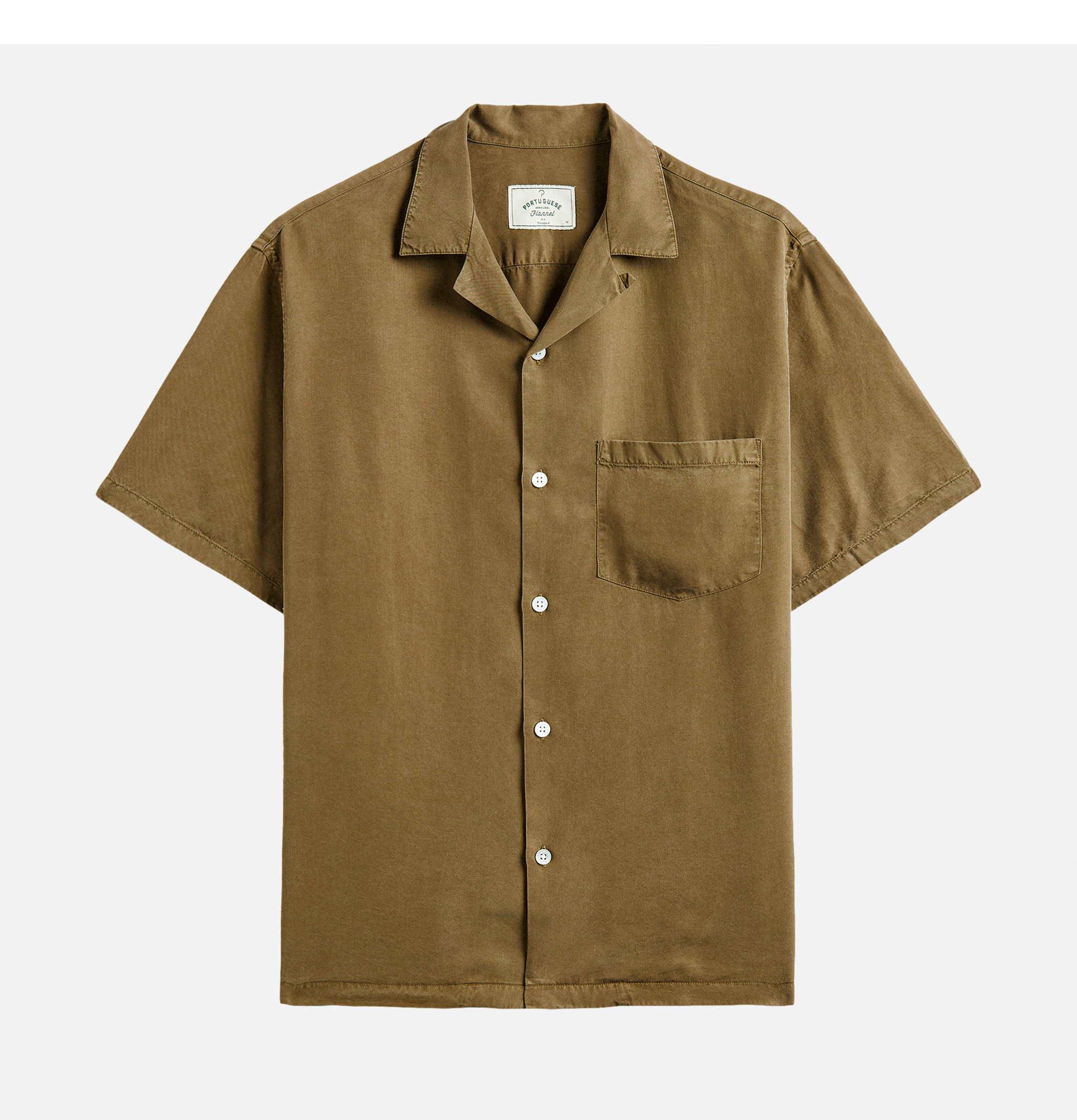 Portuguese Flannel Chemise Dogtown Olive