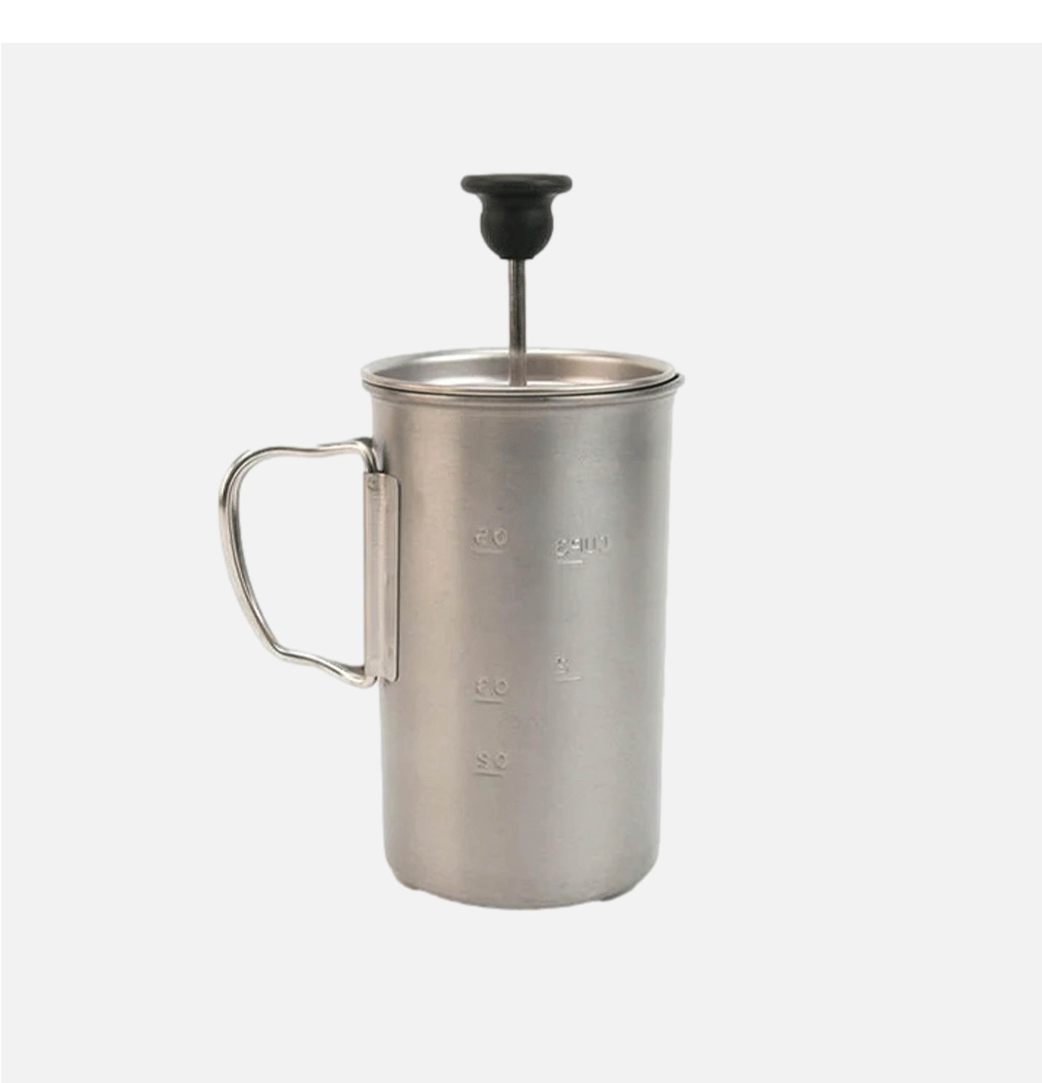 Snow Peak Titanium Cafe Press 3 Cups