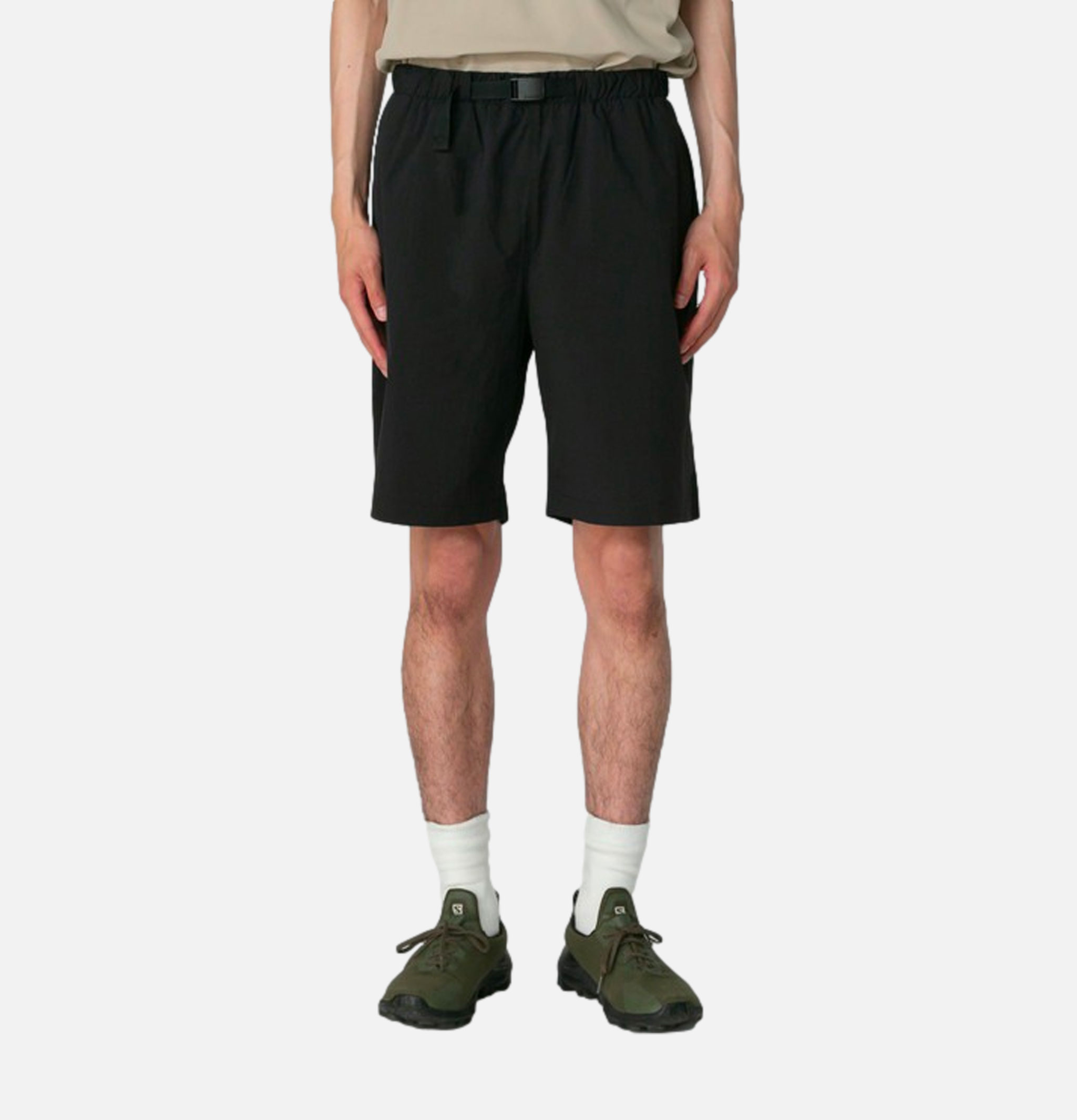 Snow Peak Nylon Tussah 2way Short Noir