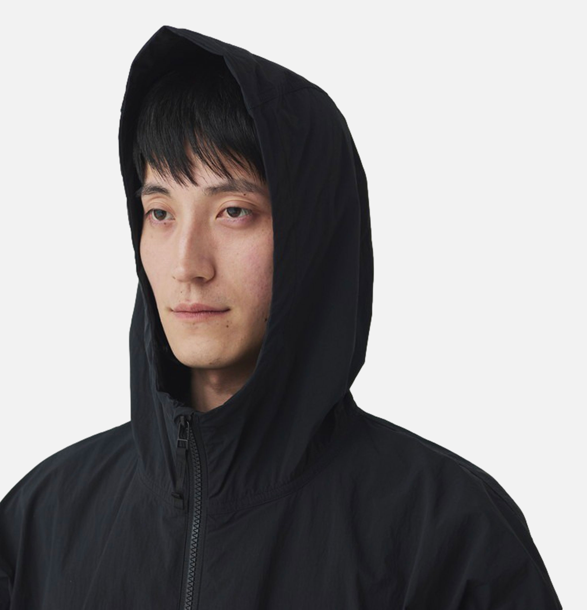 Snow Peak Nylon Tussah Jacket Noir