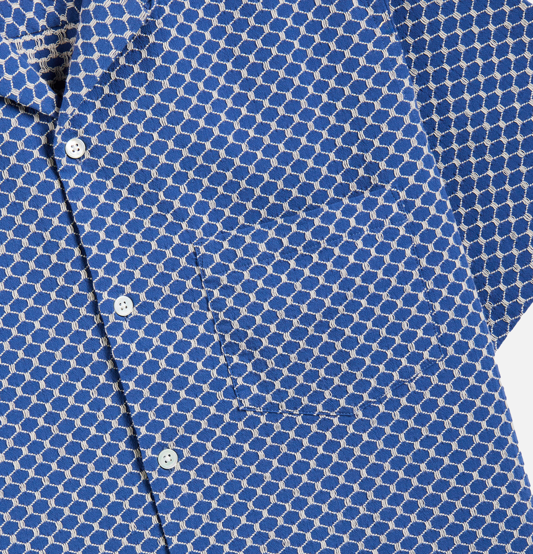 Portuguese Flannel Chemise Midnight Sky