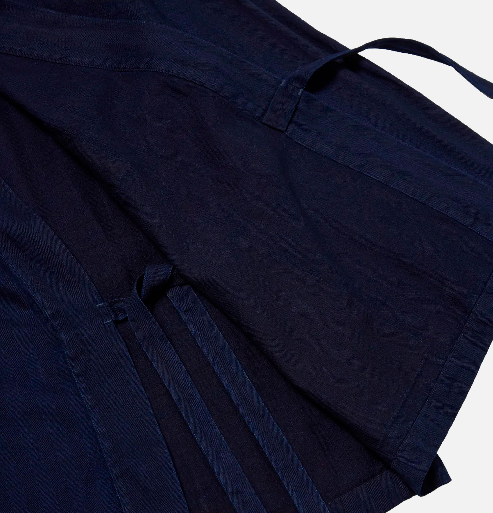 Universal Works Veste Kyoto à Chevrons Indigo