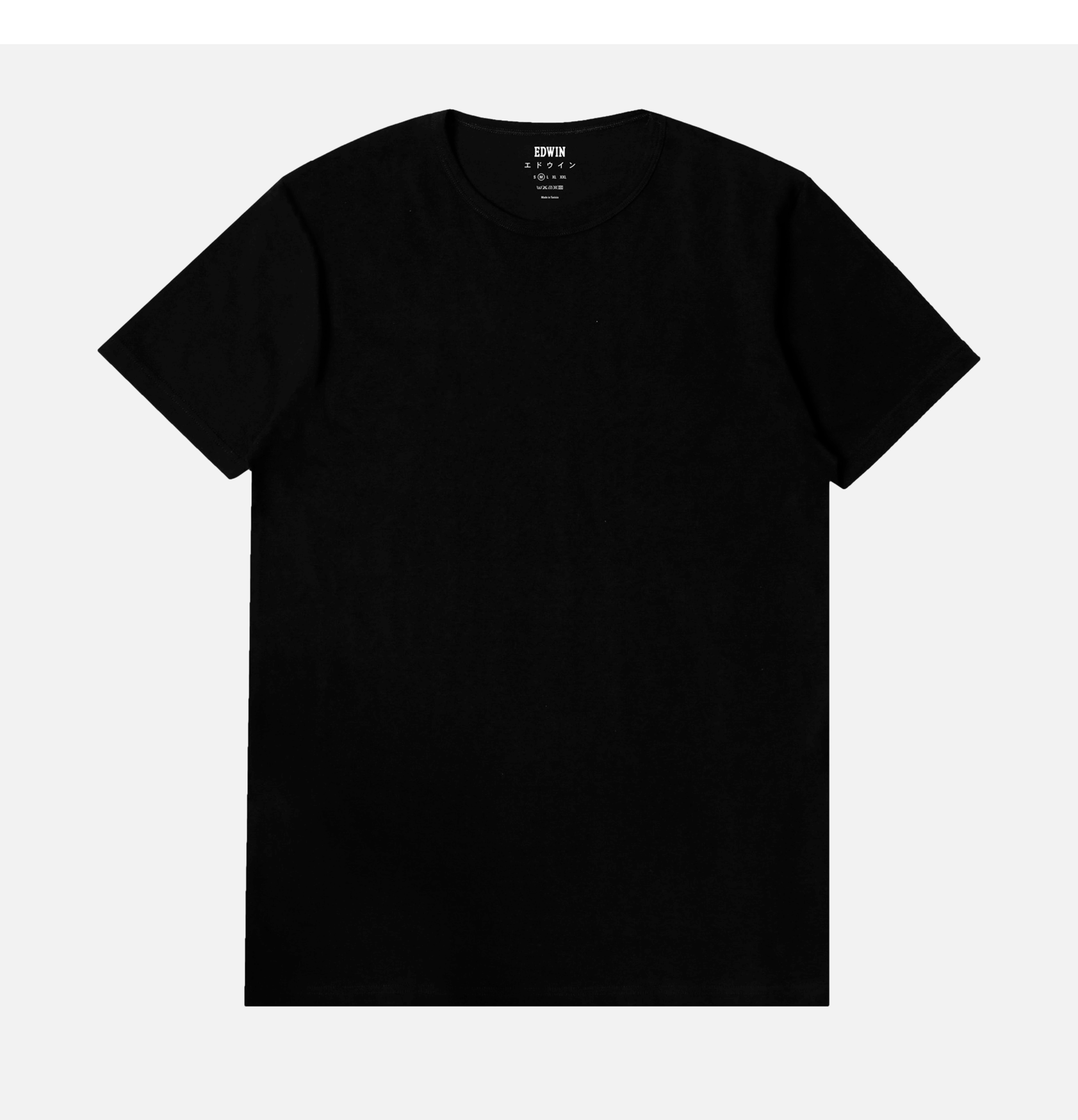 Edwin T-shirt Double Pack Noir