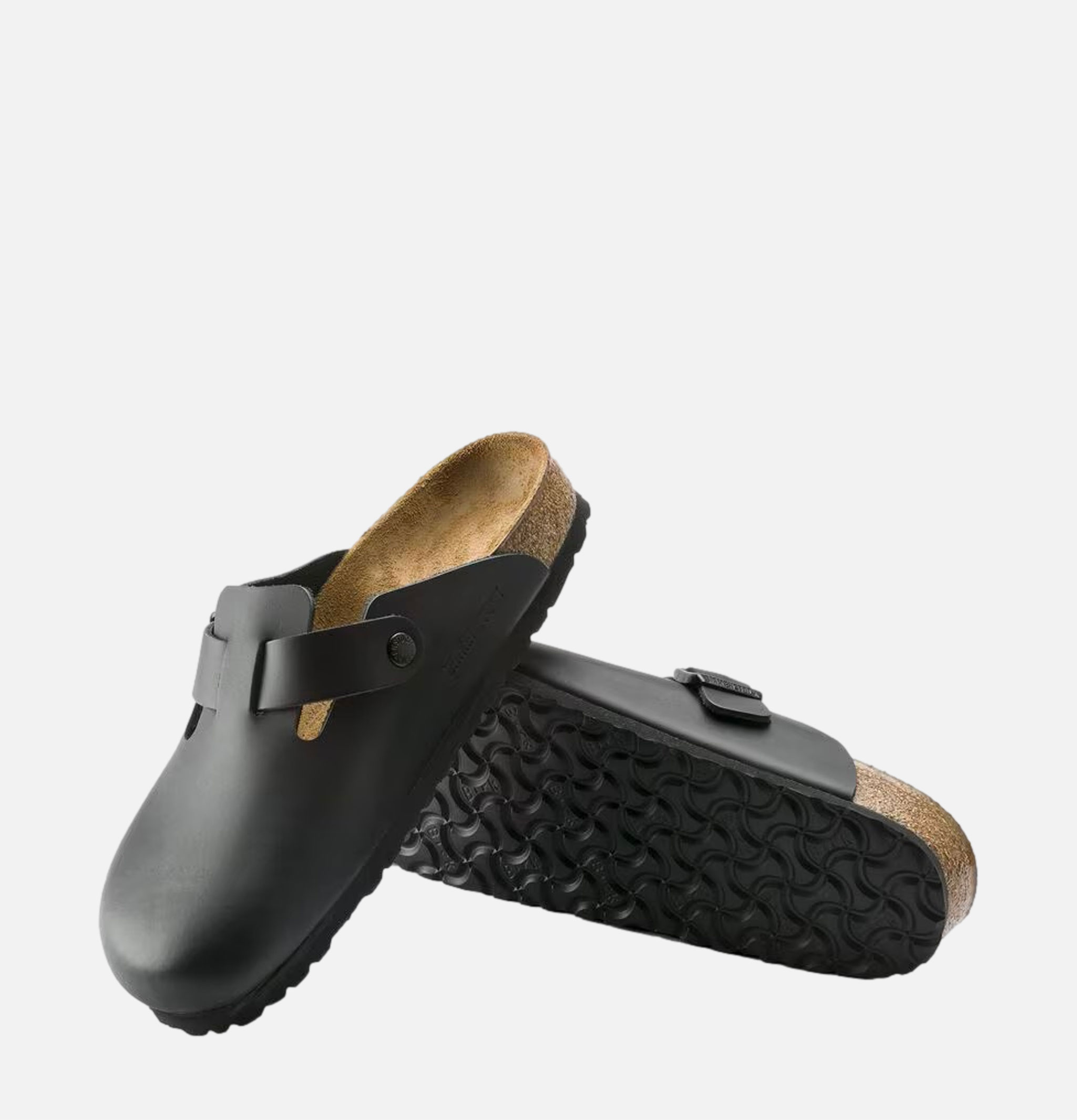 Birkenstock Sabot Boston Regular Noir