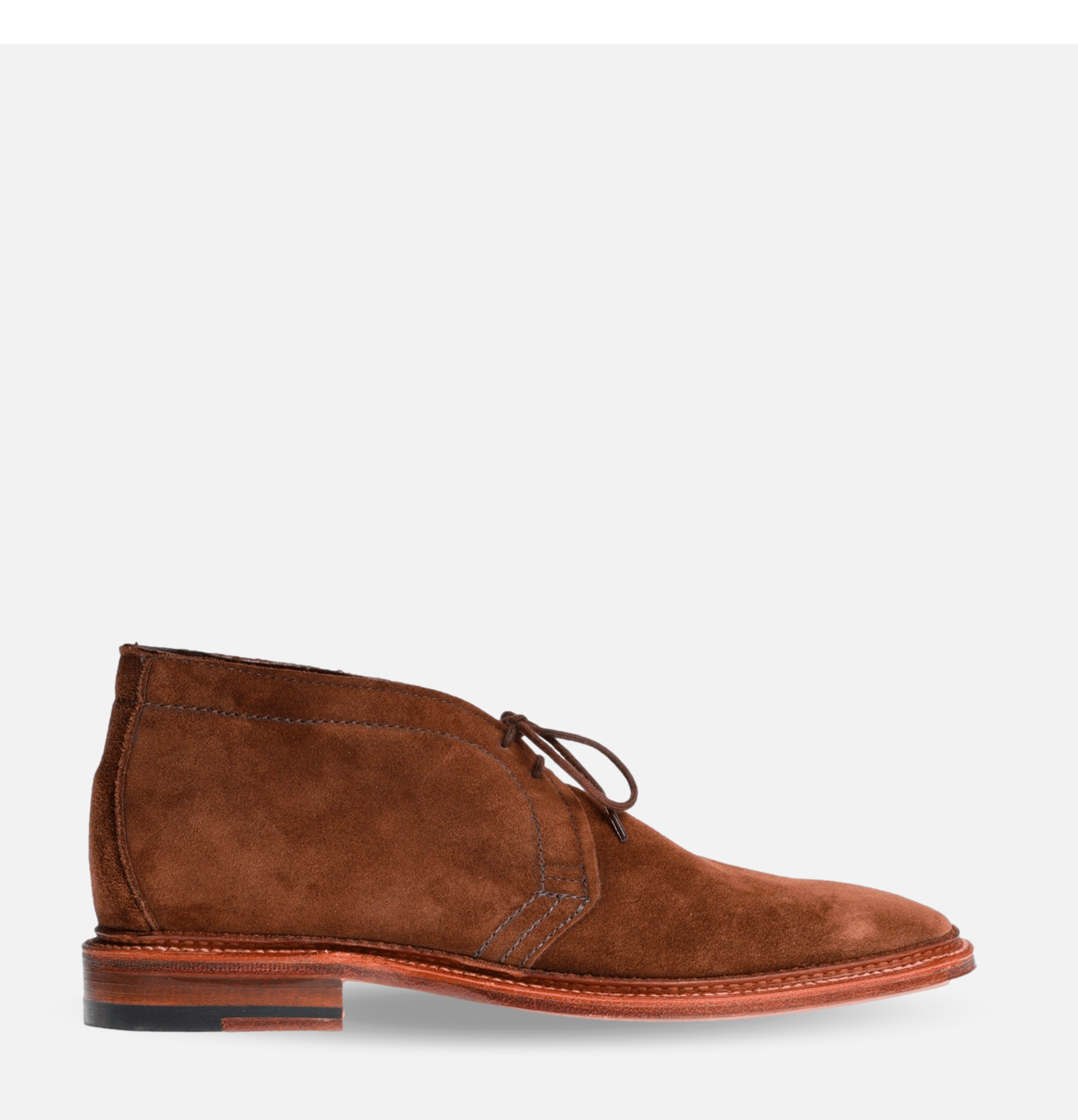 Alden Shoe Co Bottes Unlined Chukka Brown Suede 1492