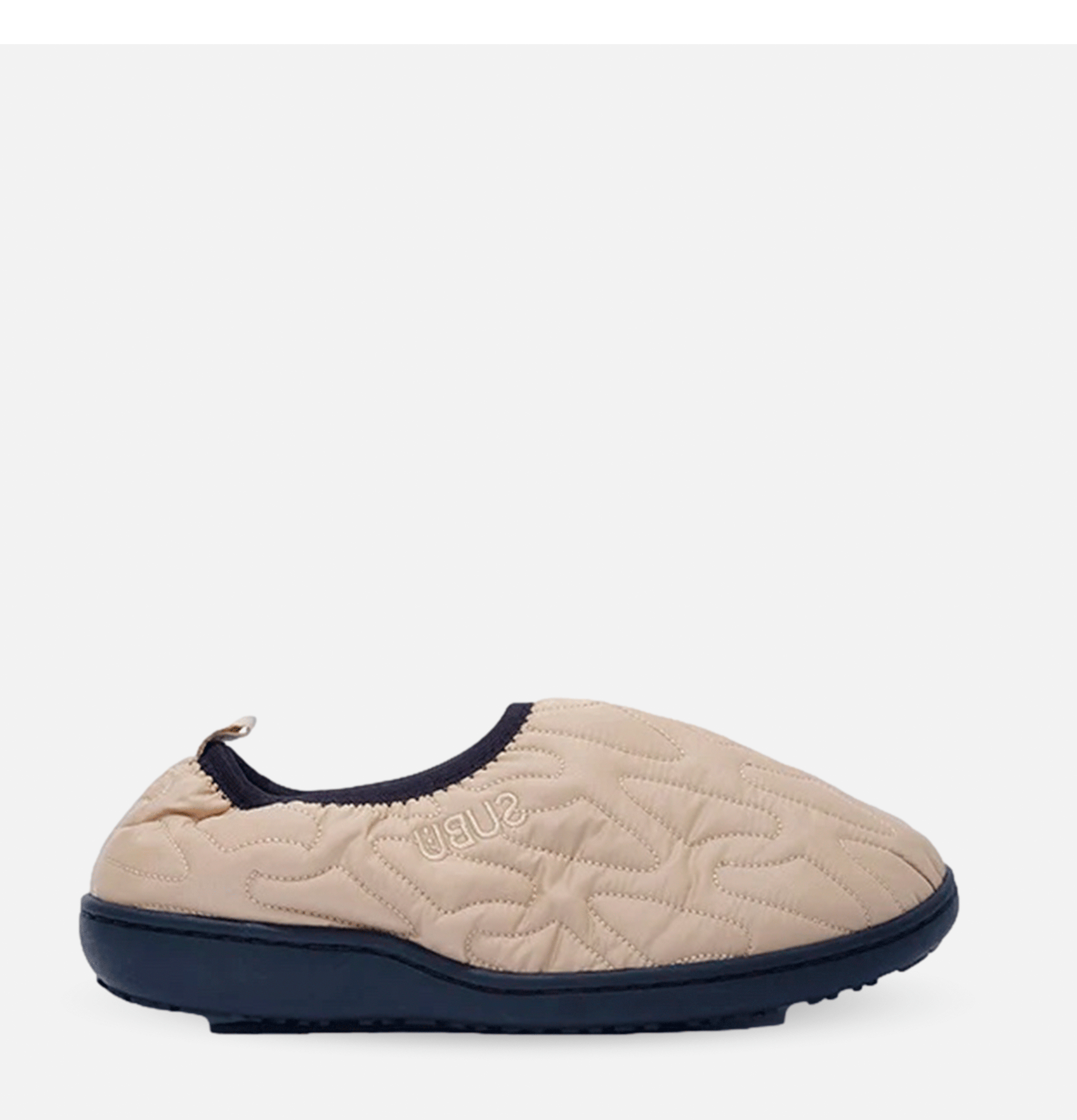 Subu Tokyo Chaussons Packable Outline Beige