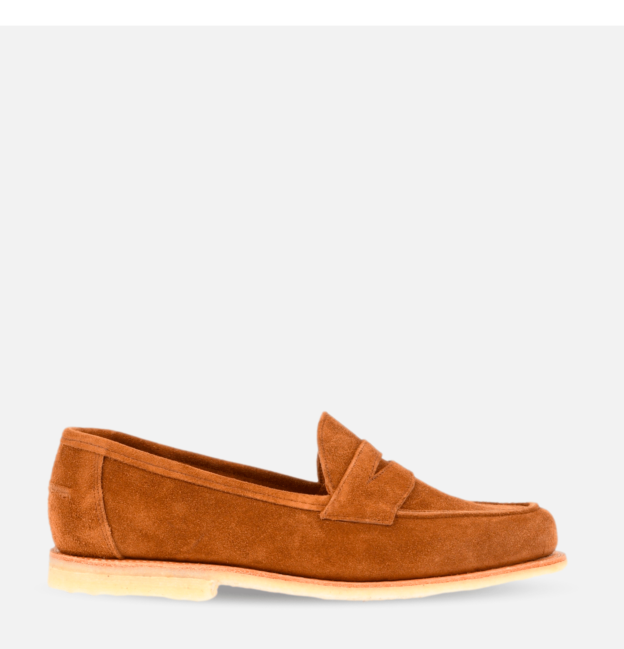 Sanders UK Moccassins Edwin Penny Loafer Tobacco
