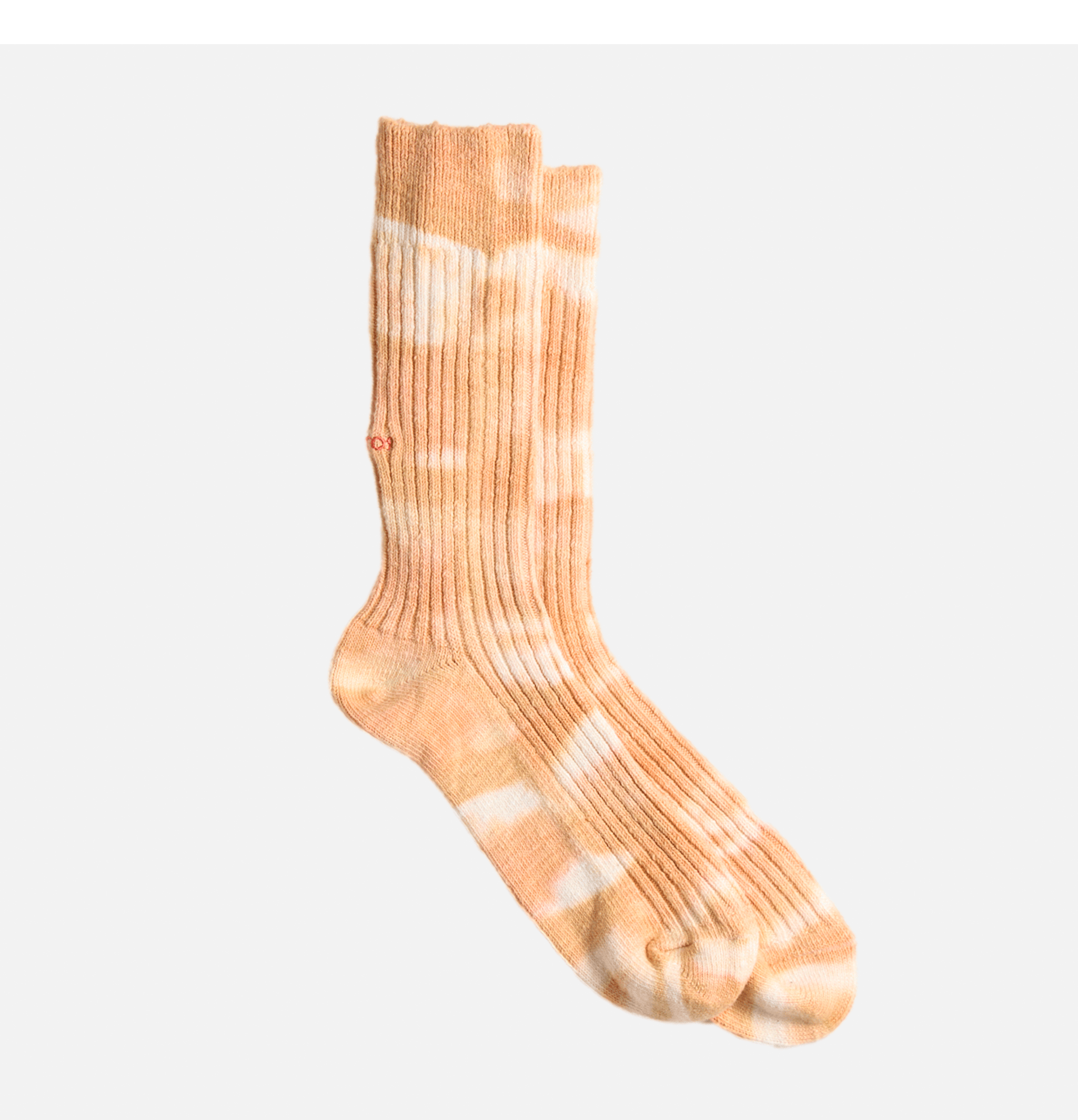 Rototo Chaussettes Tie Dye Ribbed Sunrise
