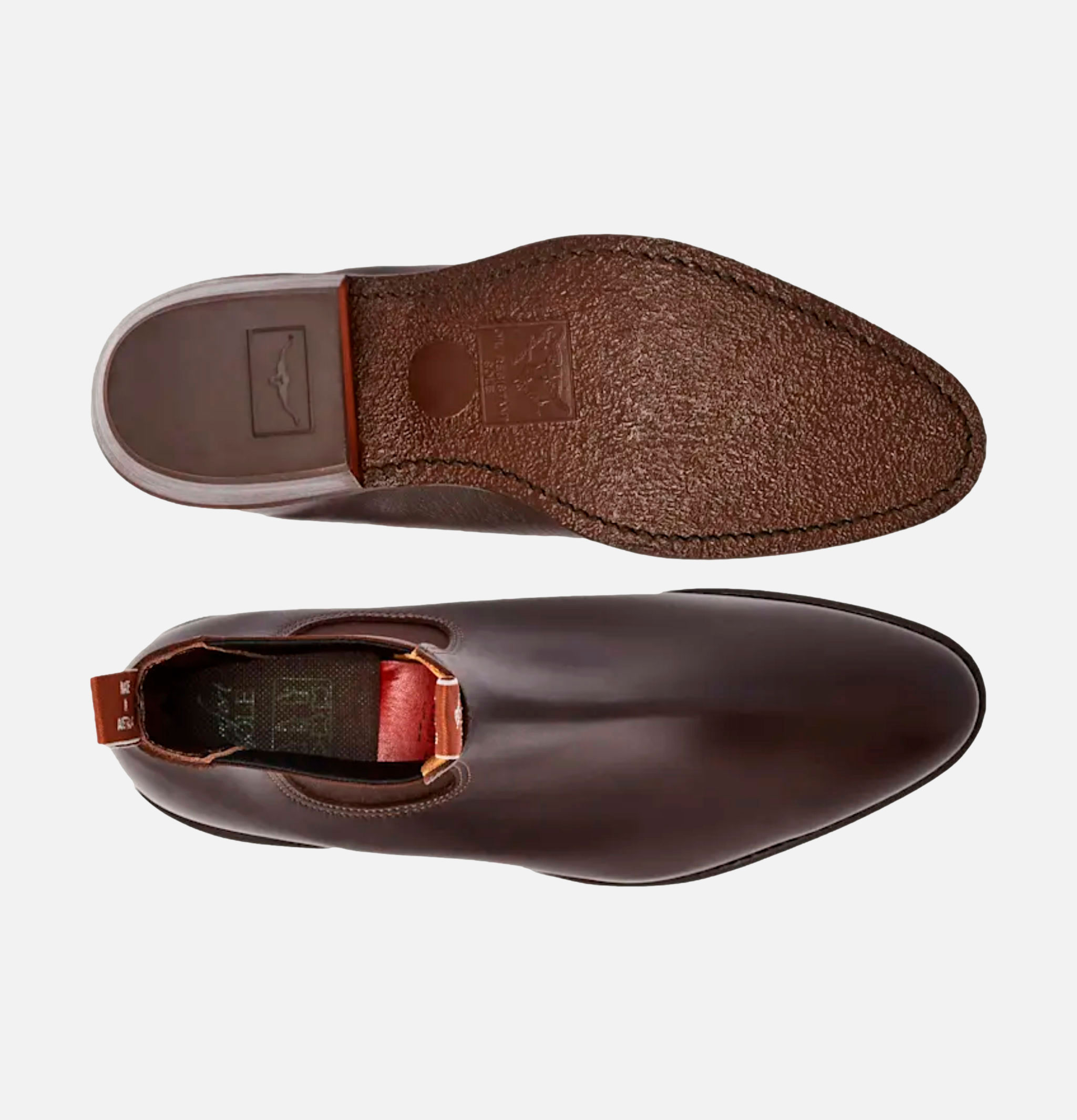 R.M. Wiliams Bottes Confort Chelsea Chestnut