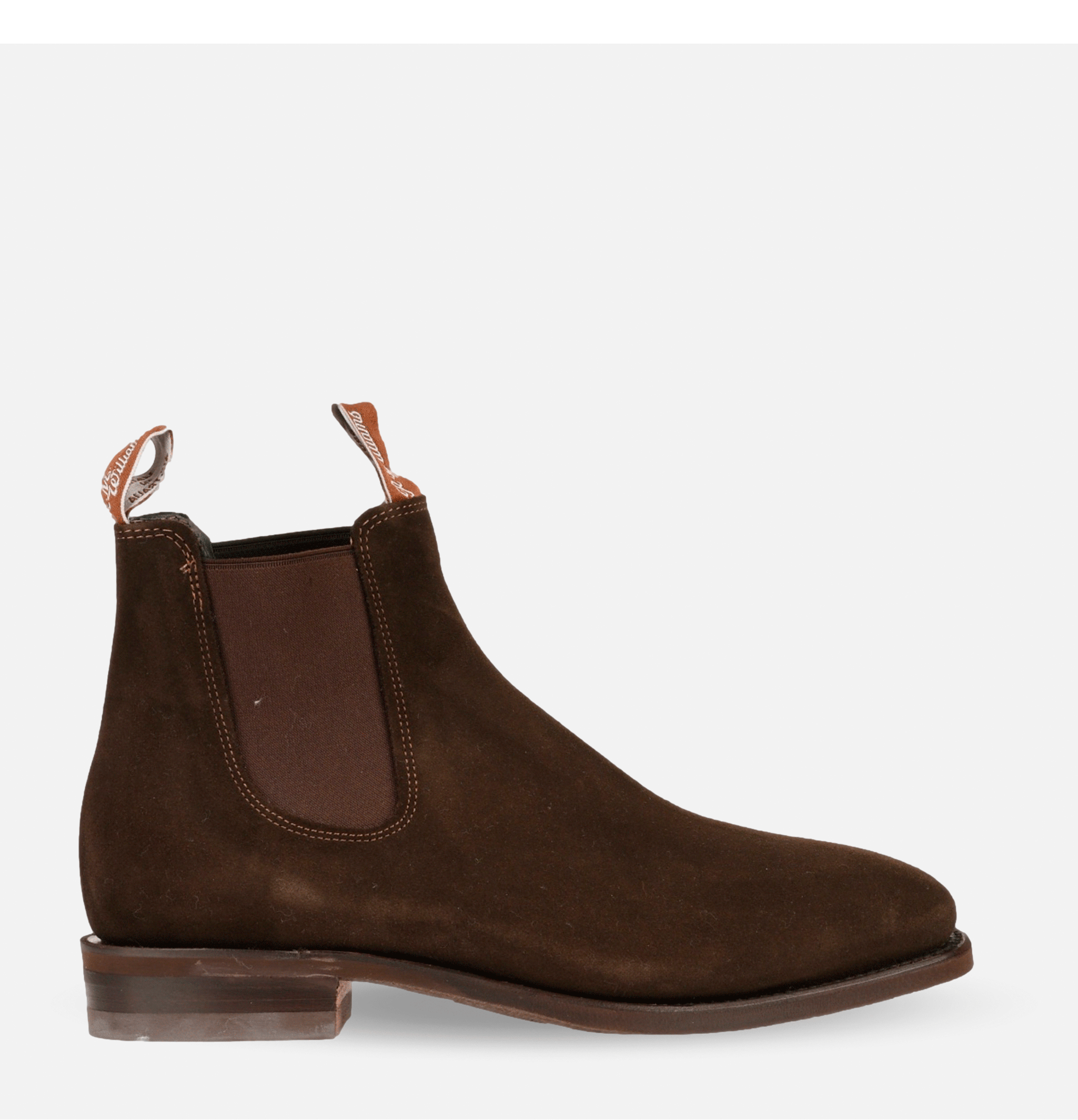 R.M.Williams | Comfort Craftsman Boot Chocolate Suede | Royalcheese Paris