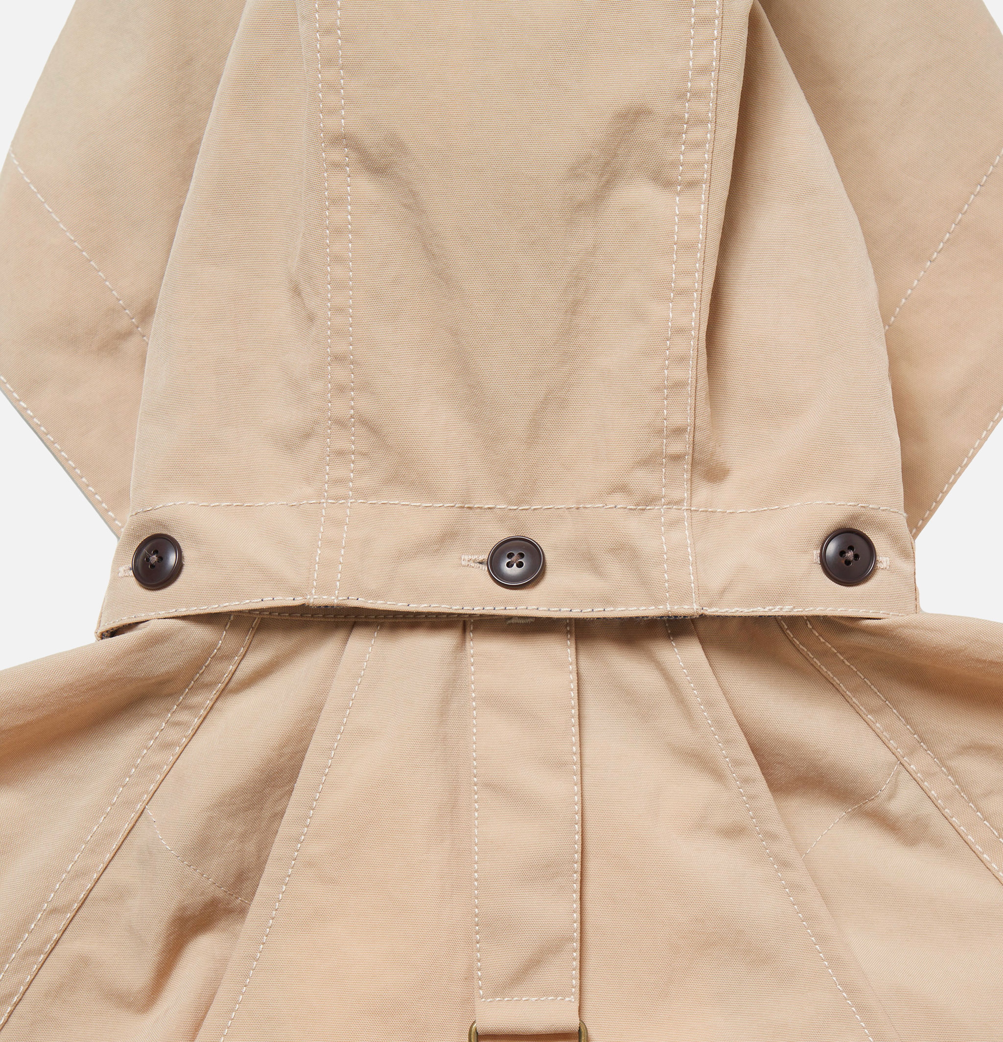 Woolrich Recycle Nylon Oxford Jacket Beige