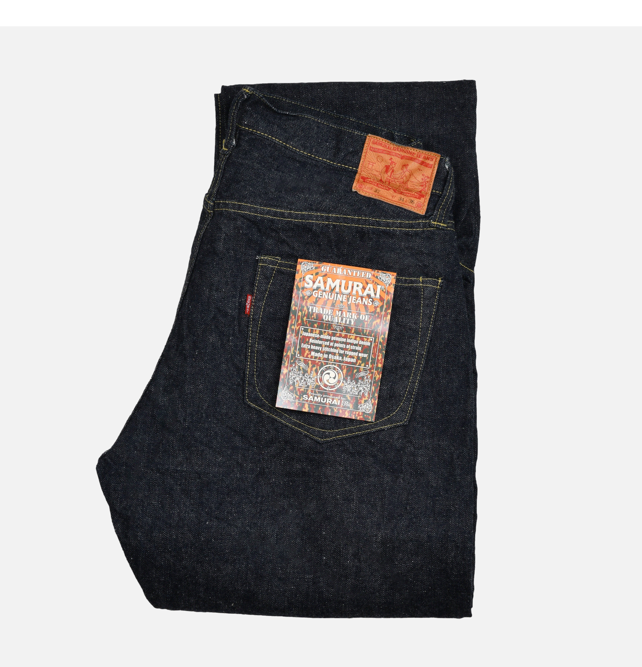 Samuraï Jeans S2000HX Relax Straight Indigo