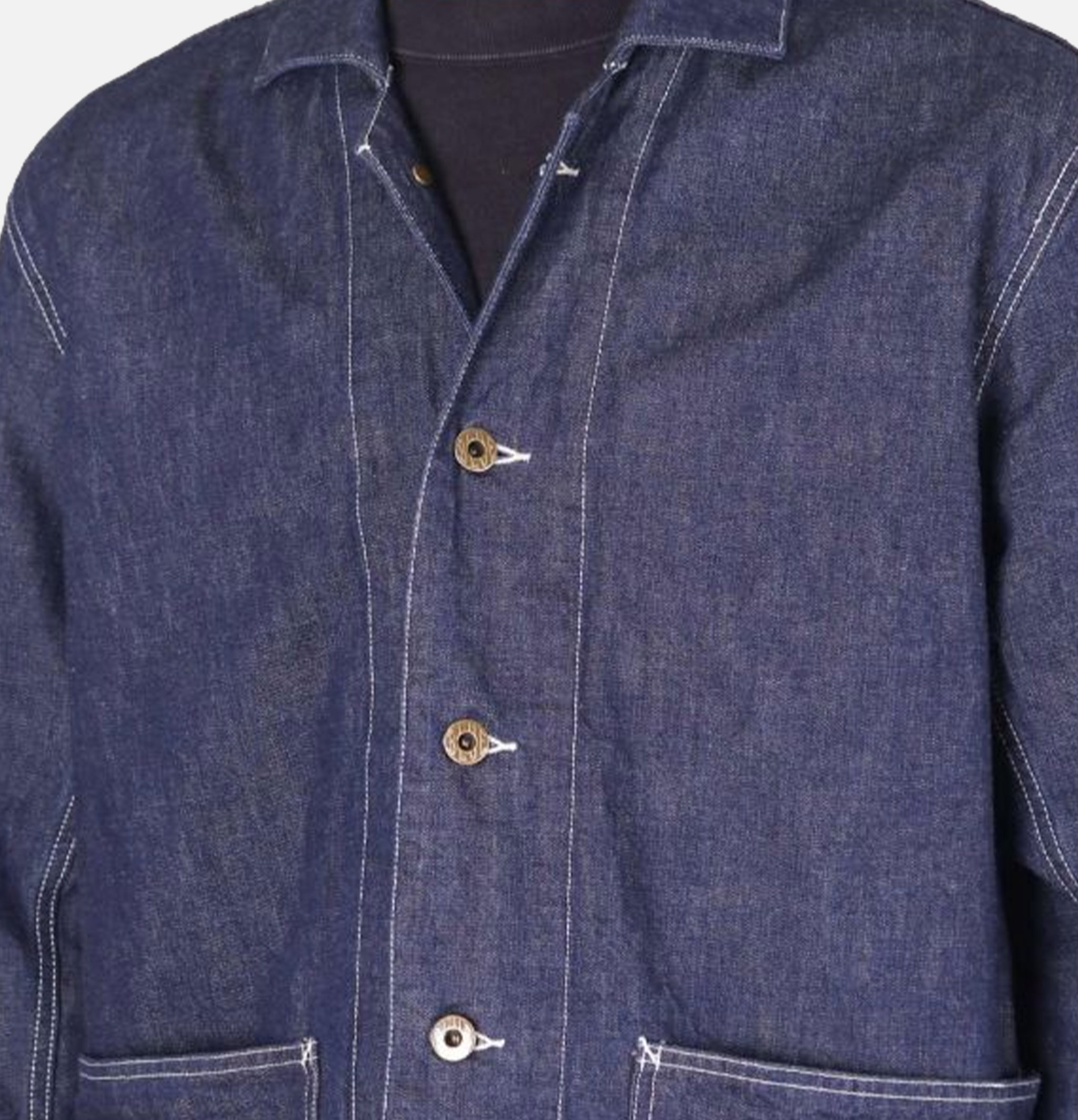 Japan Blue Jeans 10 Oz Military Denim Sack Coat