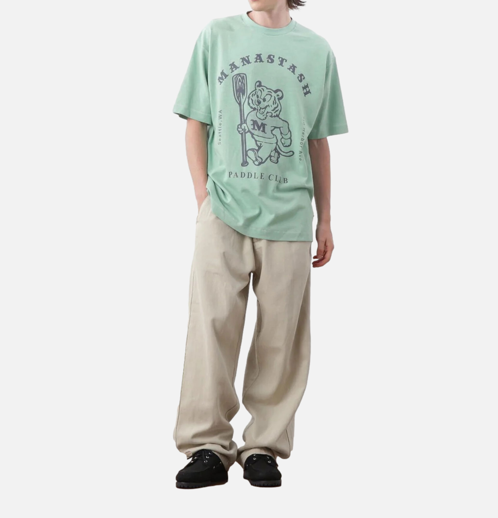 Manastash Hemp Tee Mpc Light Green