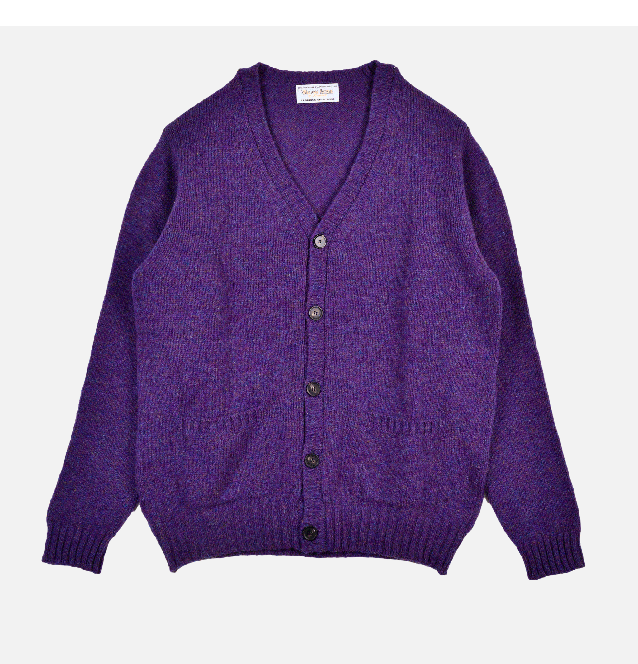 William Lockie Cardigan Aryan Royal Violet