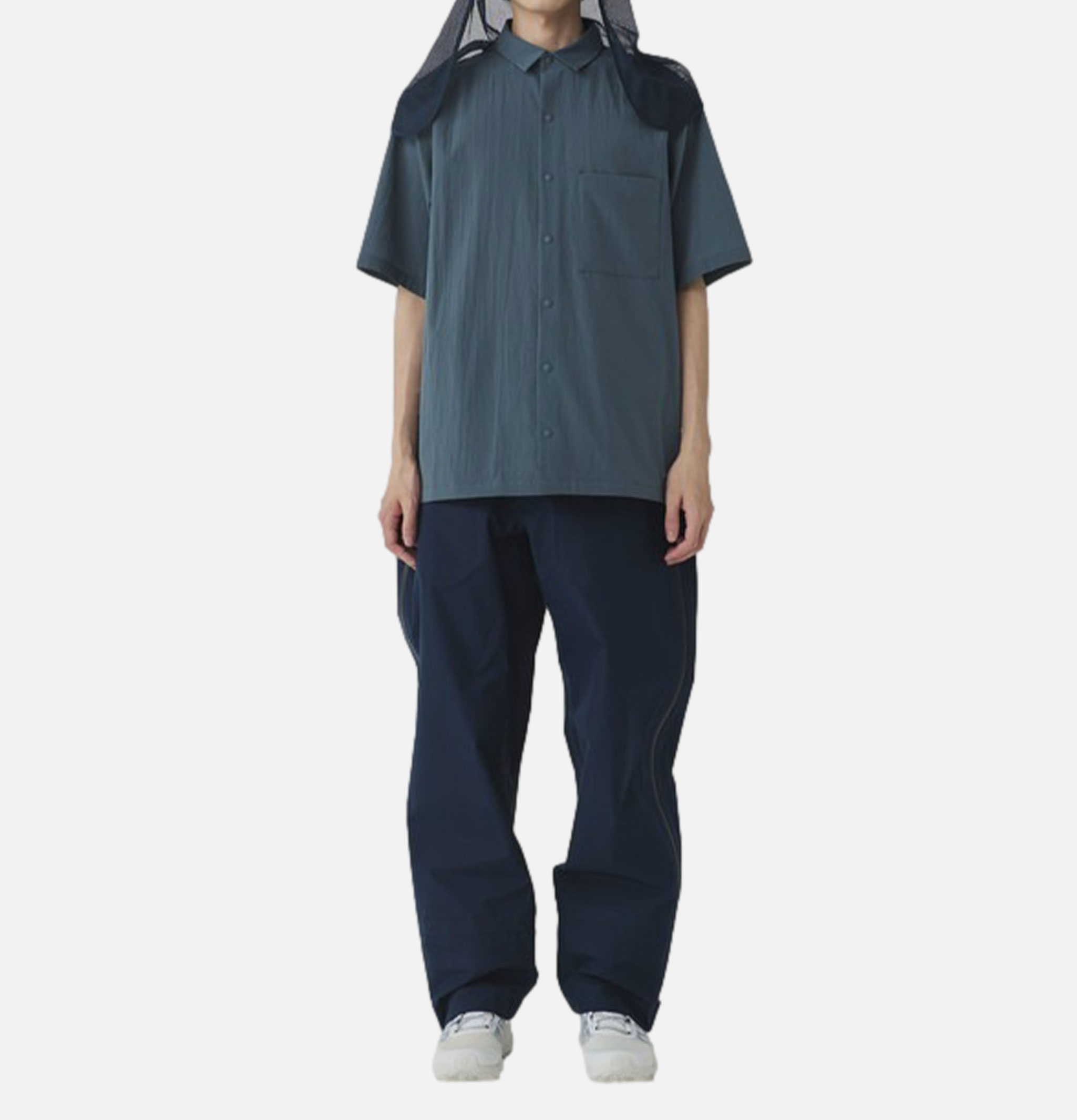 Snow Peak Chemise Breathable Quick Dry Bleu