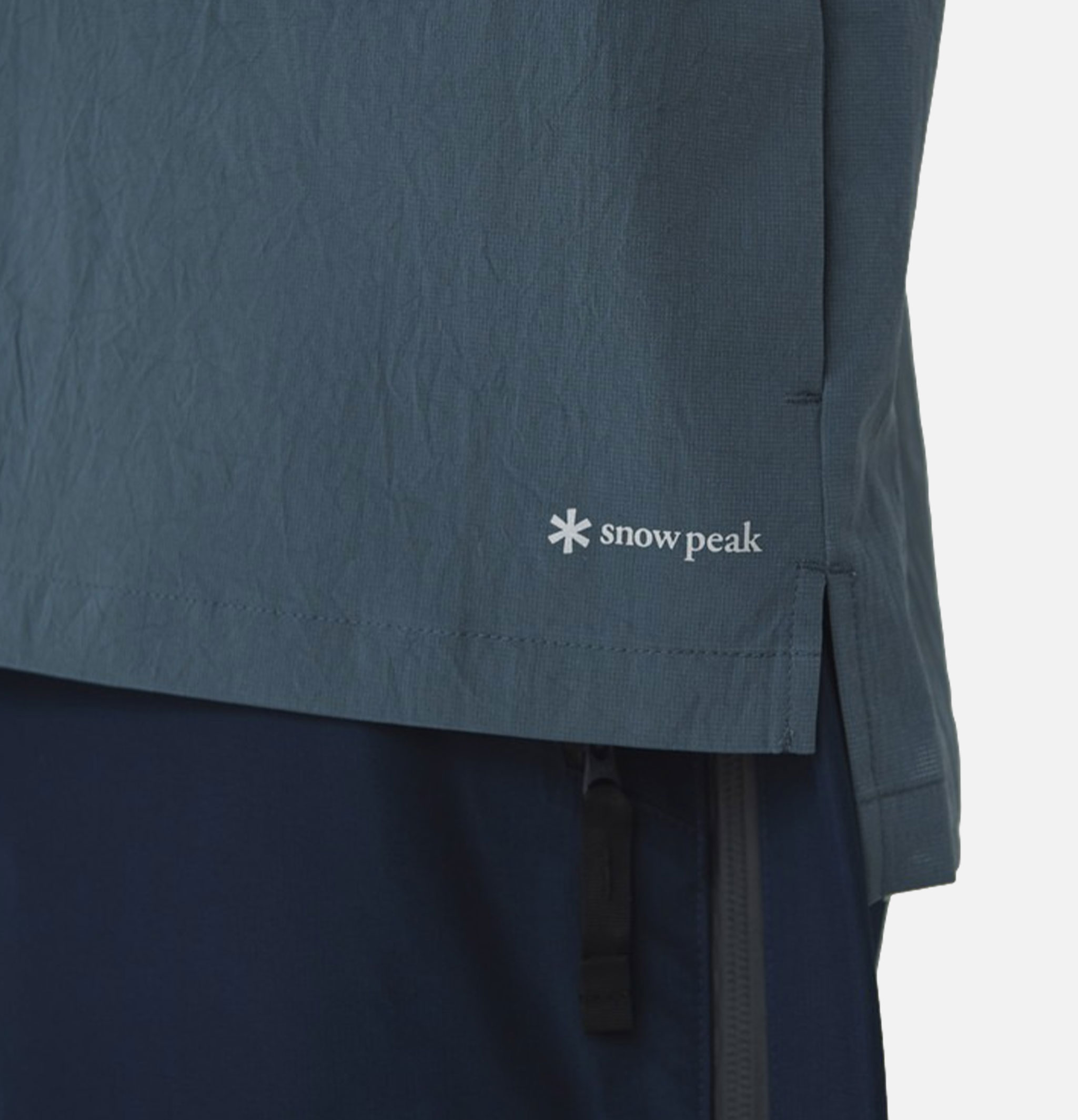 Snow Peak Chemise Breathable Quick Dry Bleu