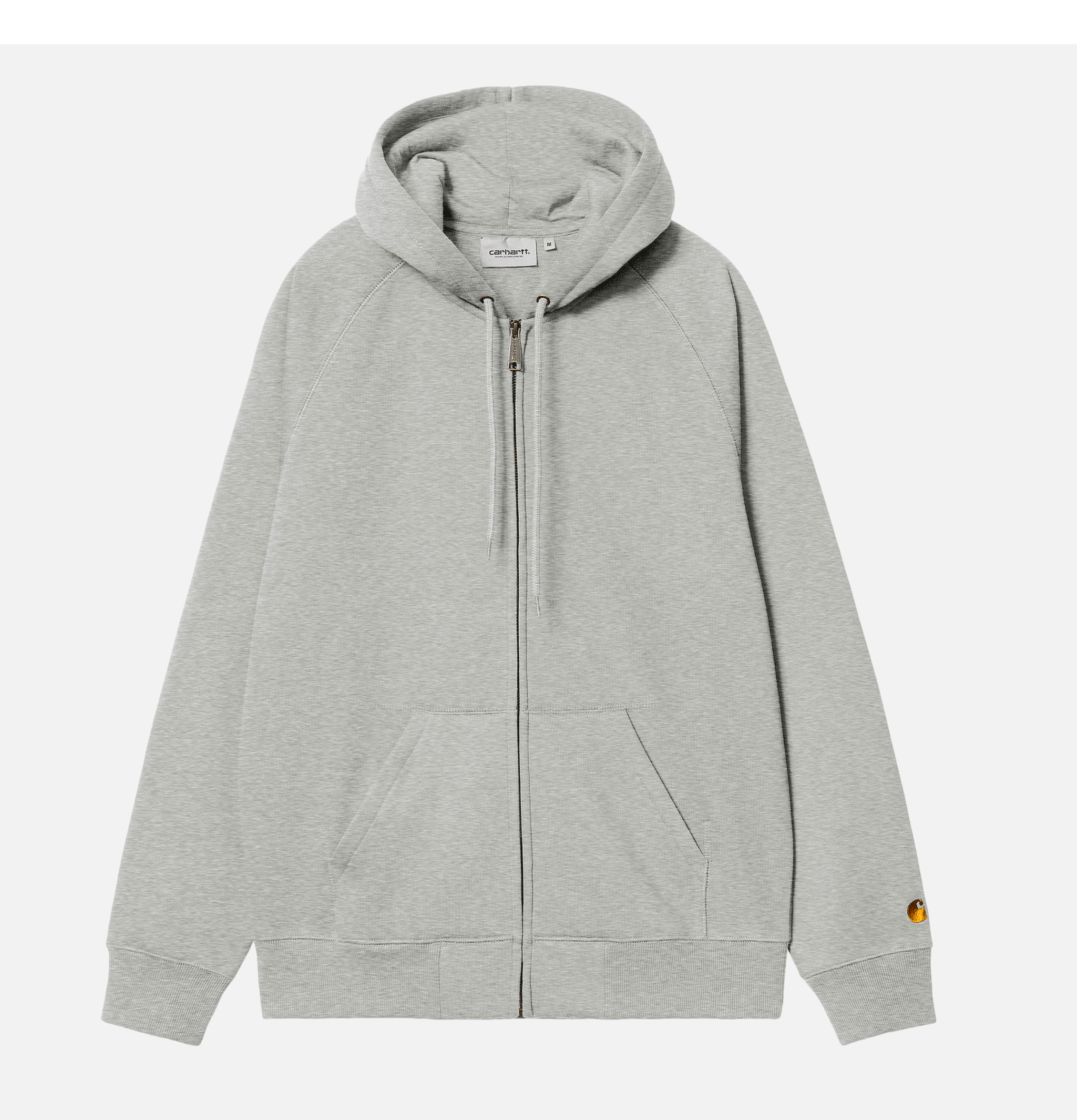 CARHARTT WIP Sweat Hooded Chase Grey Heath