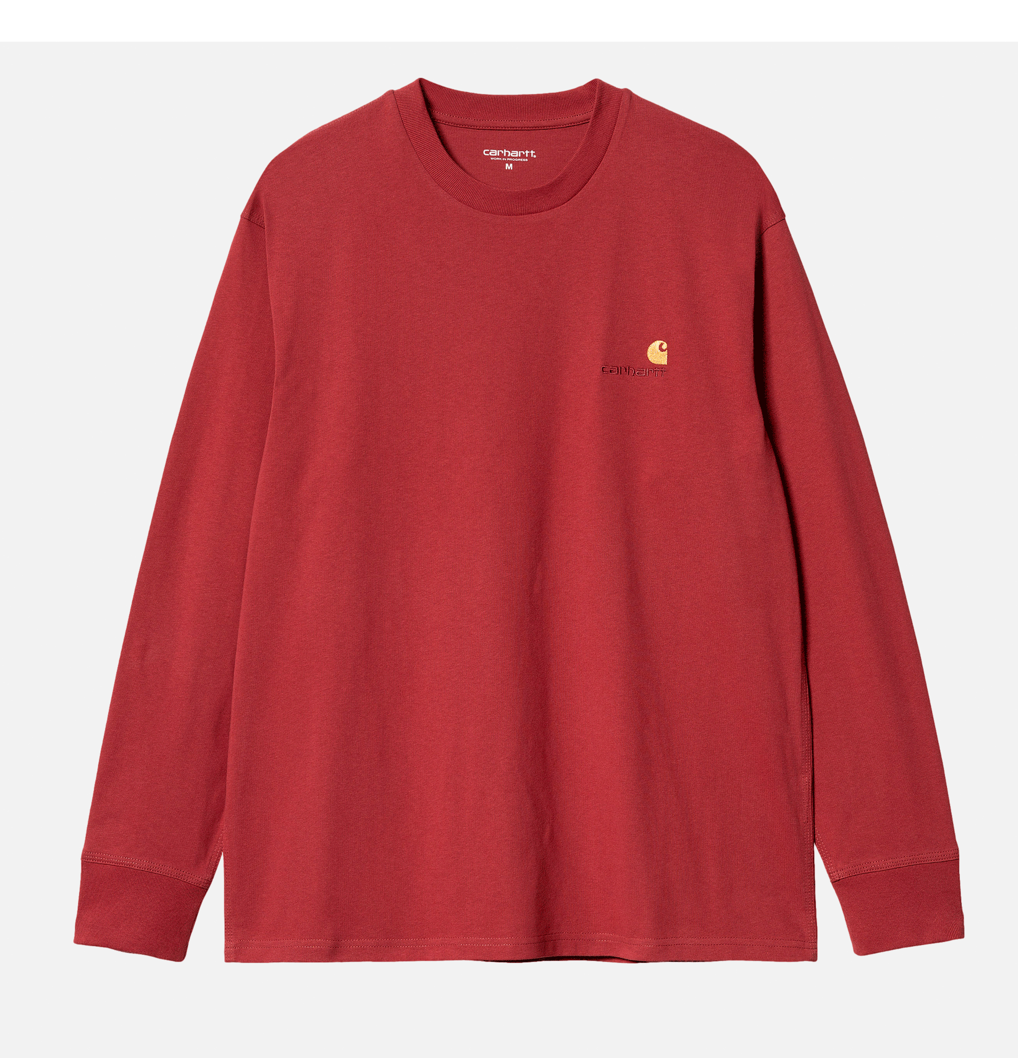 Carhartt WIP American Tee Ls Tuscany Rouge