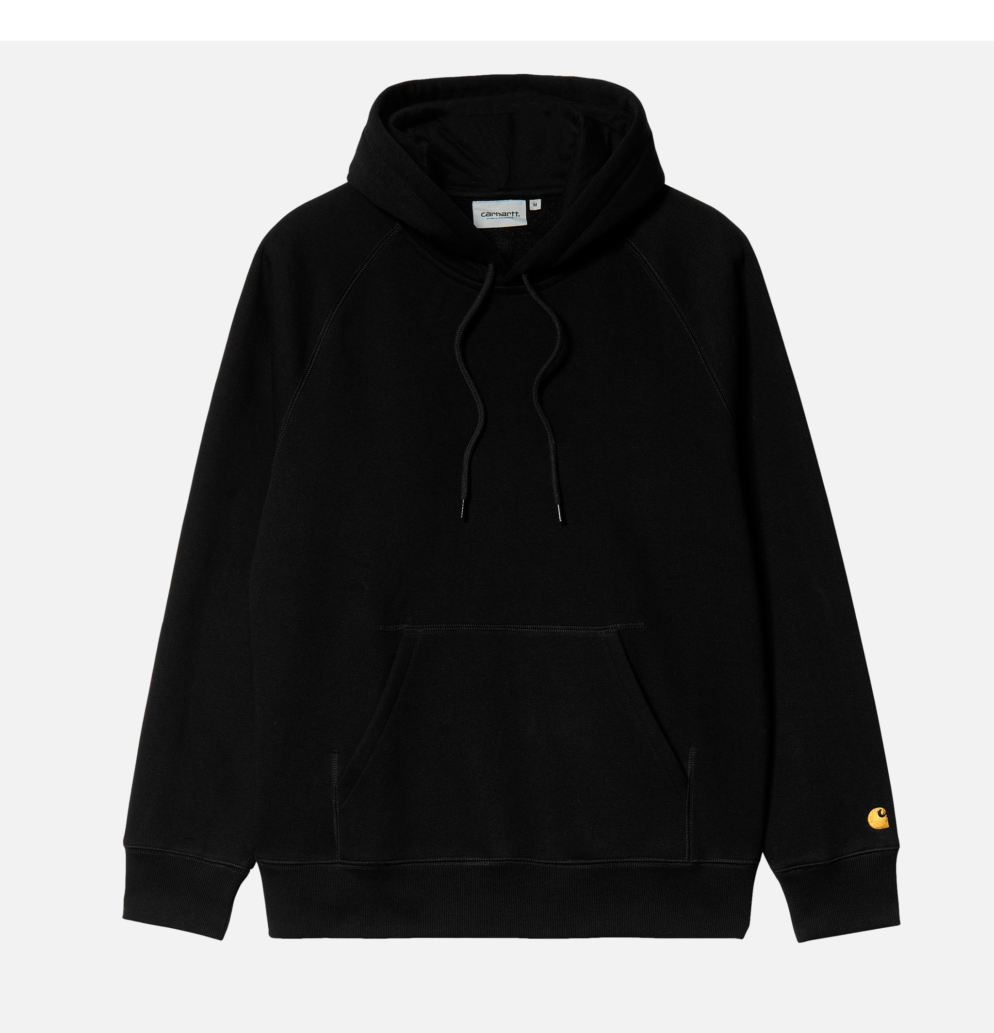Carhartt WIP Sweatshirt Hooded Chase Black