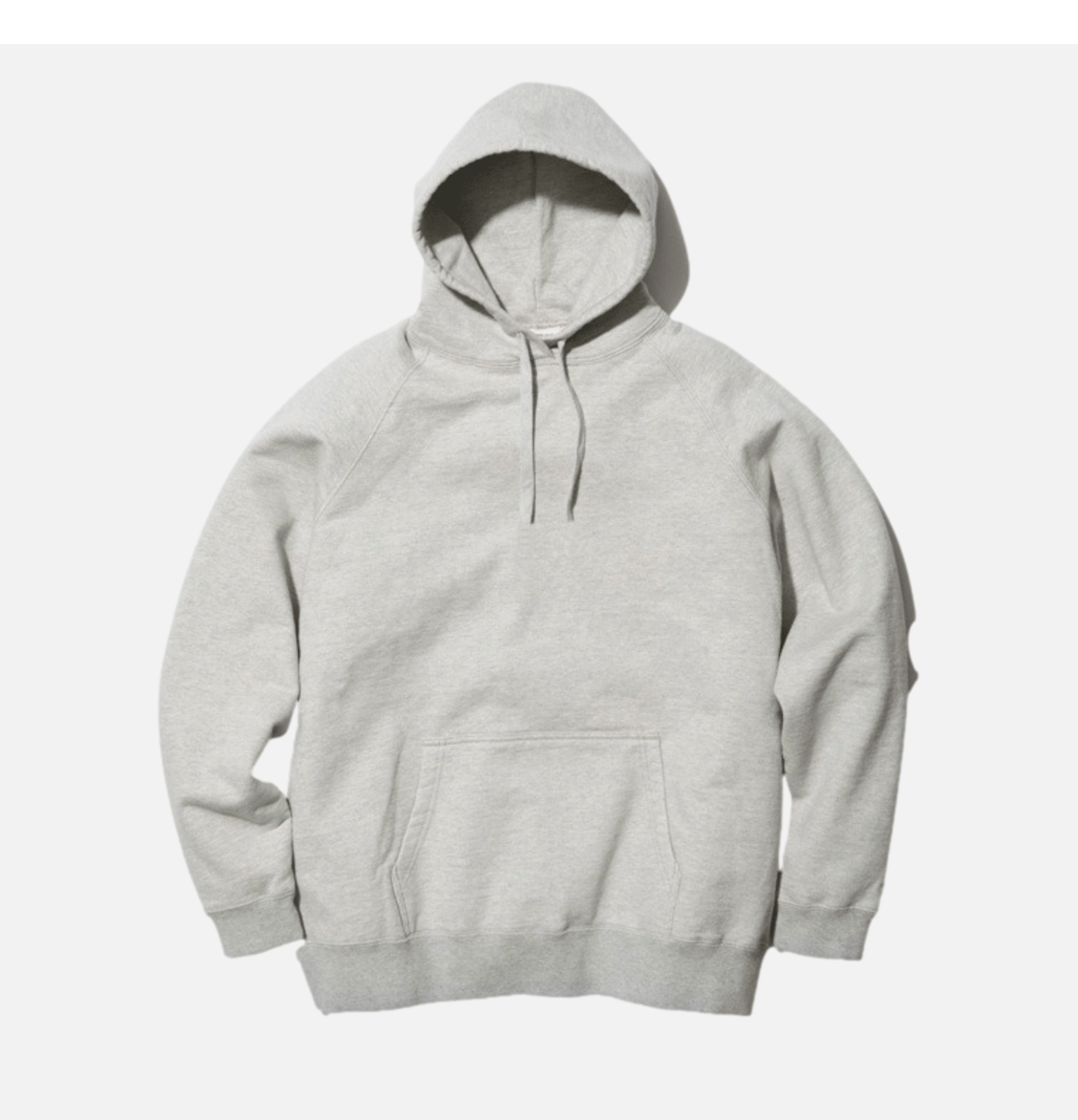 Snow Peak Sweat à Capuche Coton recyclé Gris