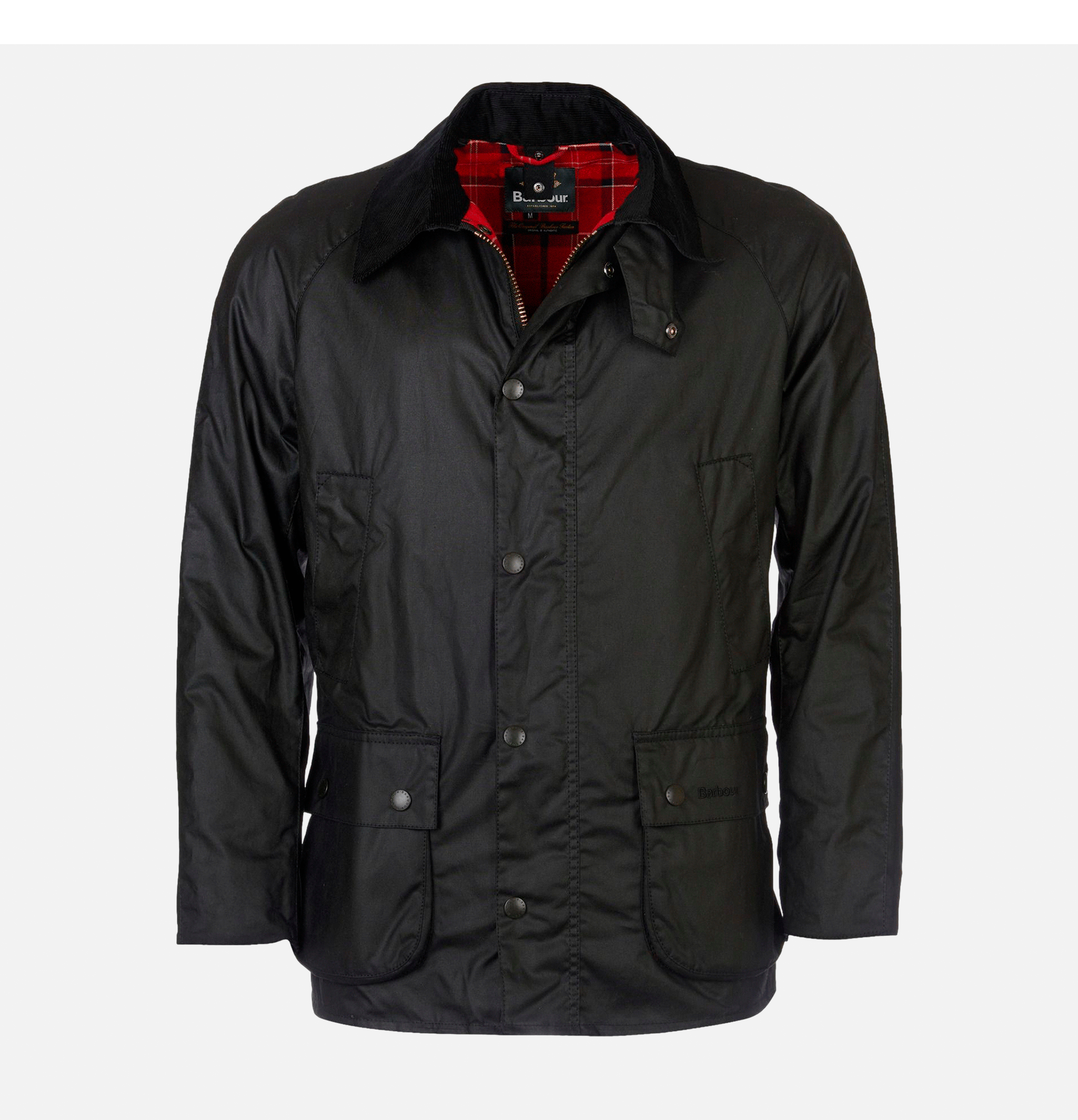 Barbour Ashby Wax Jacket Navy.