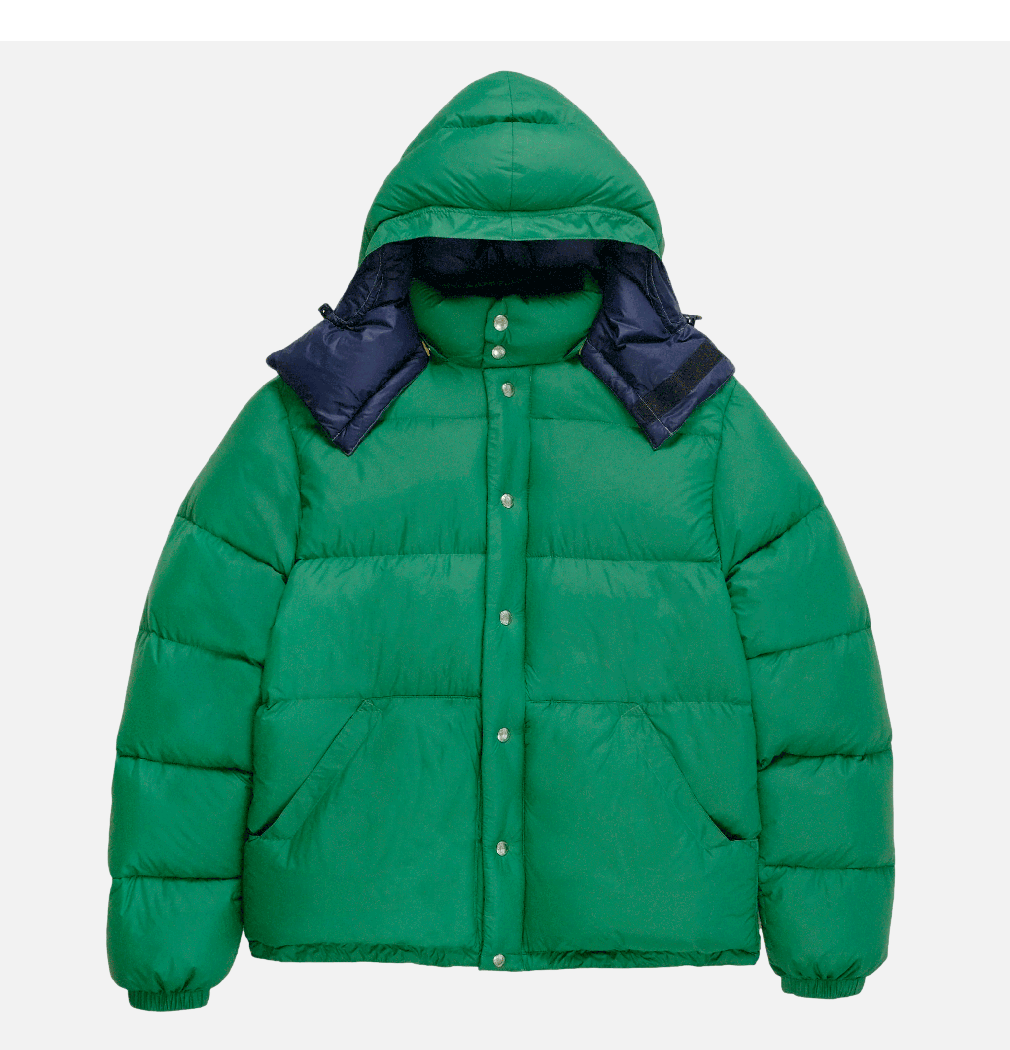 Crescent Down Works Veste Green Navy