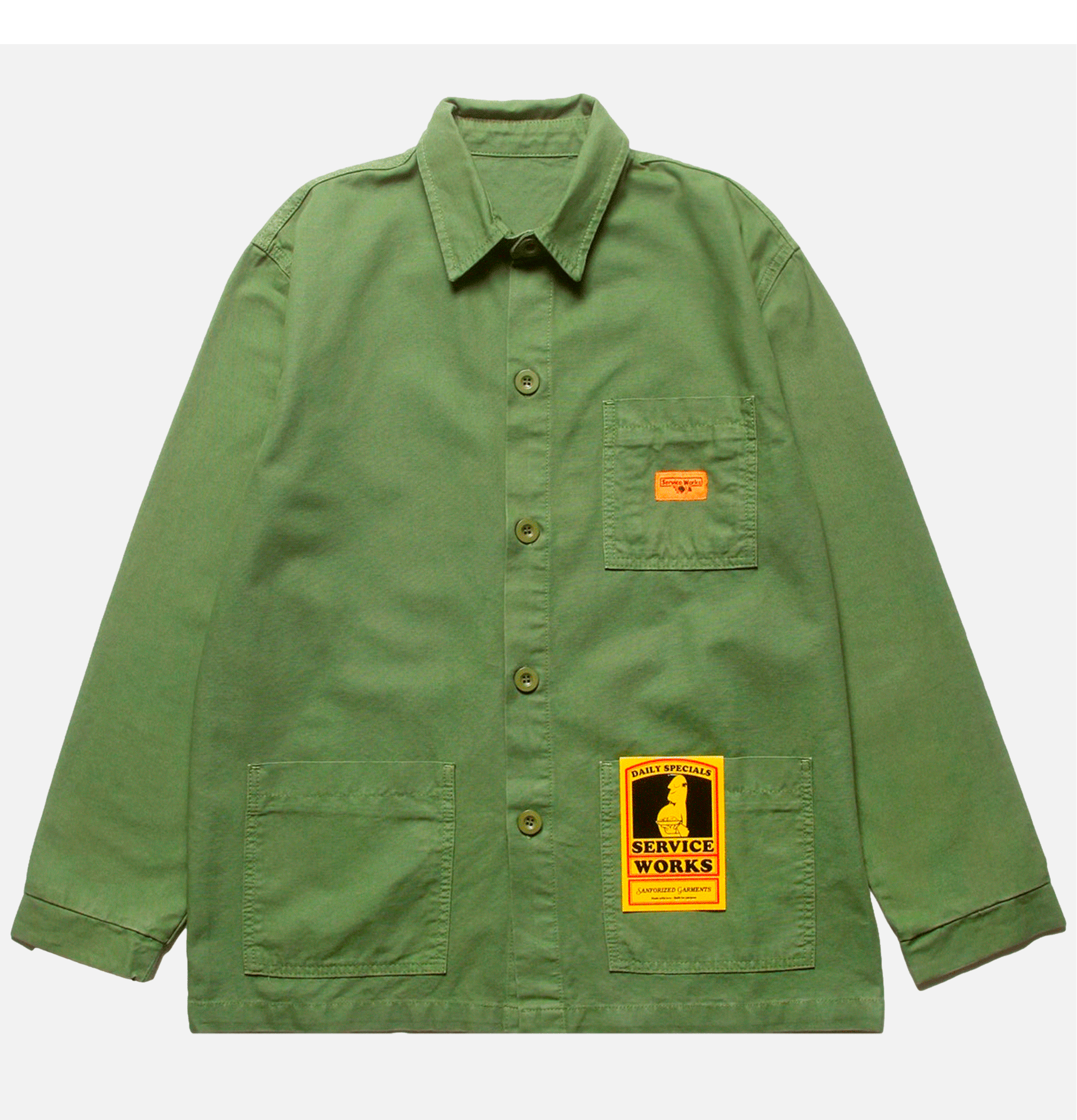 Service Works Veste Coverall Olive