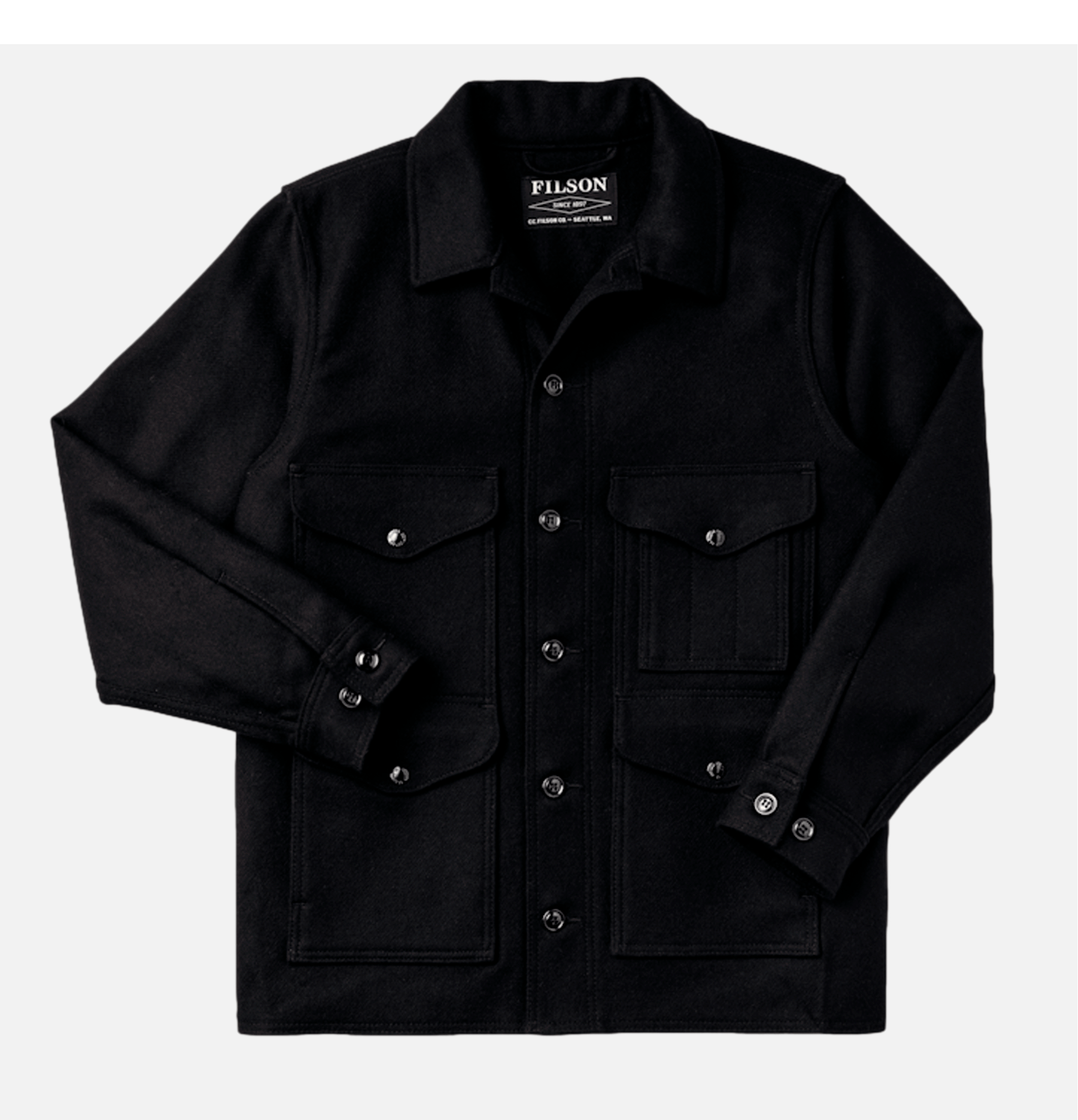 Filson Blouson Mackinaw Cruiser 10043 Navy