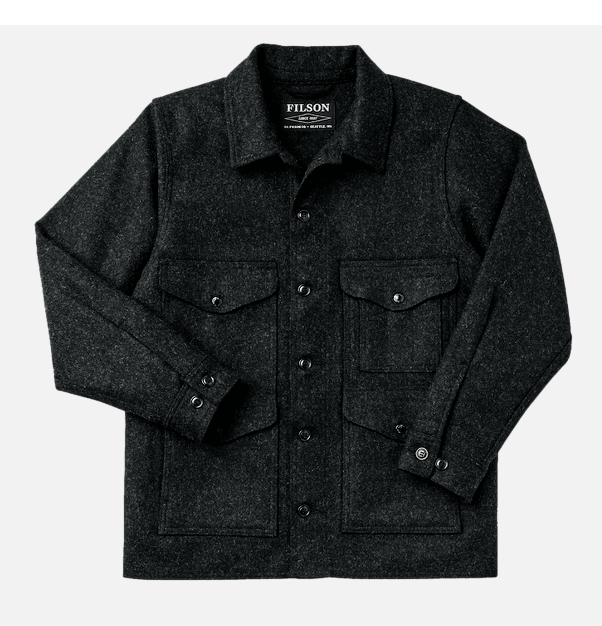 Filson Blouson Mackinaw Cruiser 10043 Charcoal