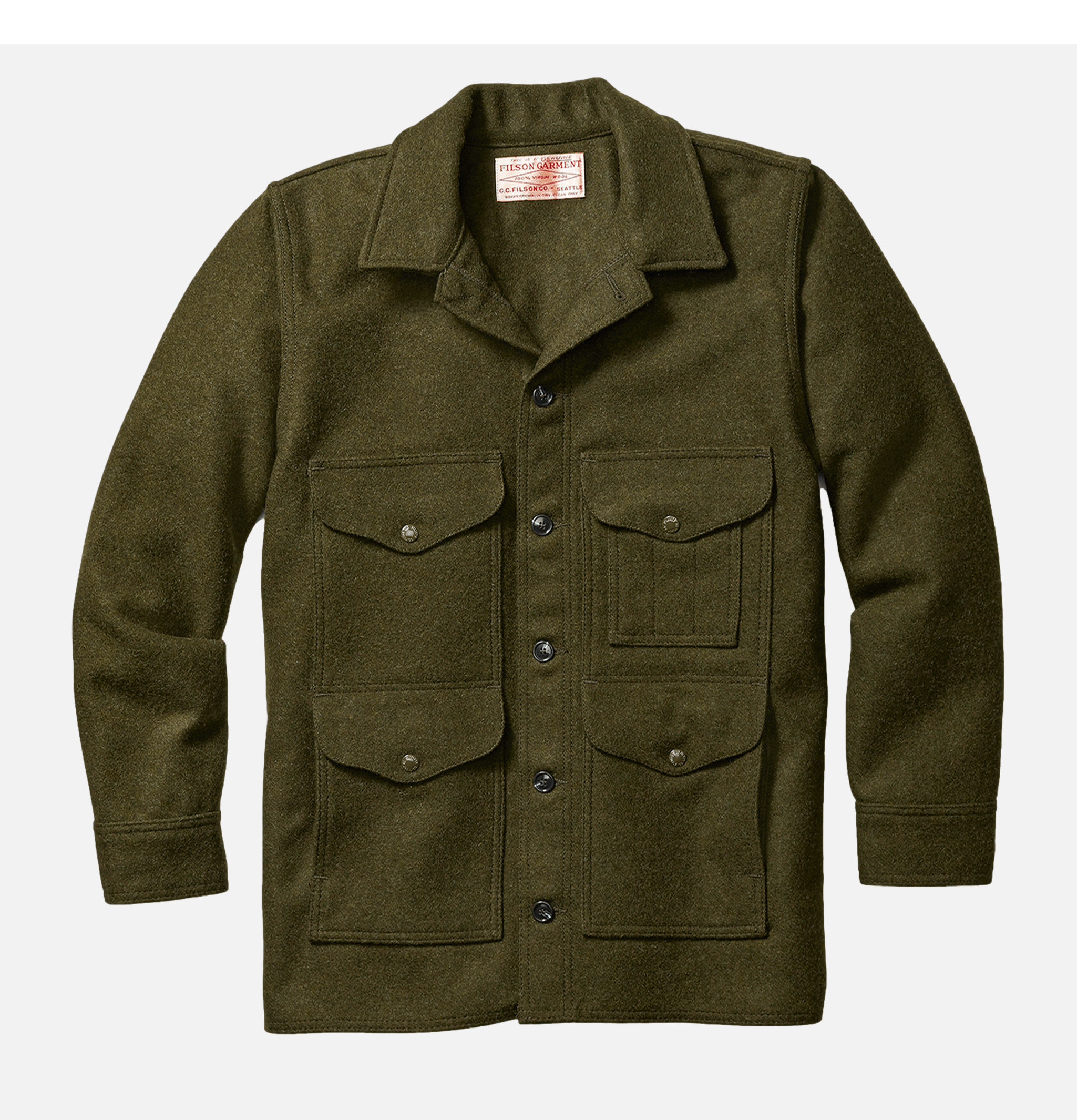 Filson Blouson Mackinaw Cruiser 10043 Forest Green.