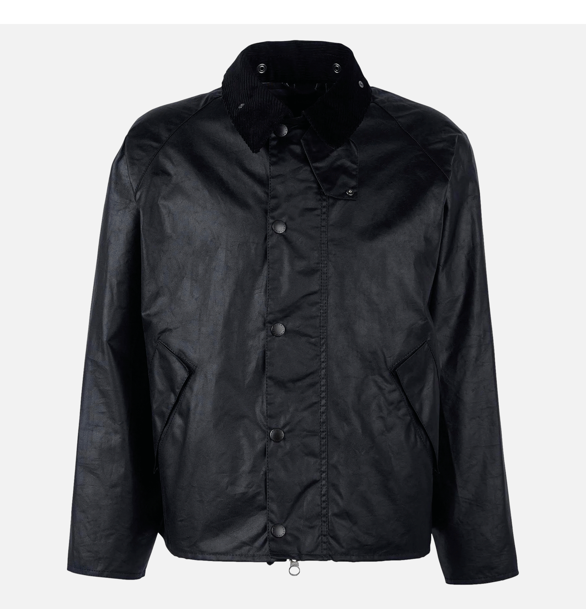 Barbour Veste Transport Wax Black.