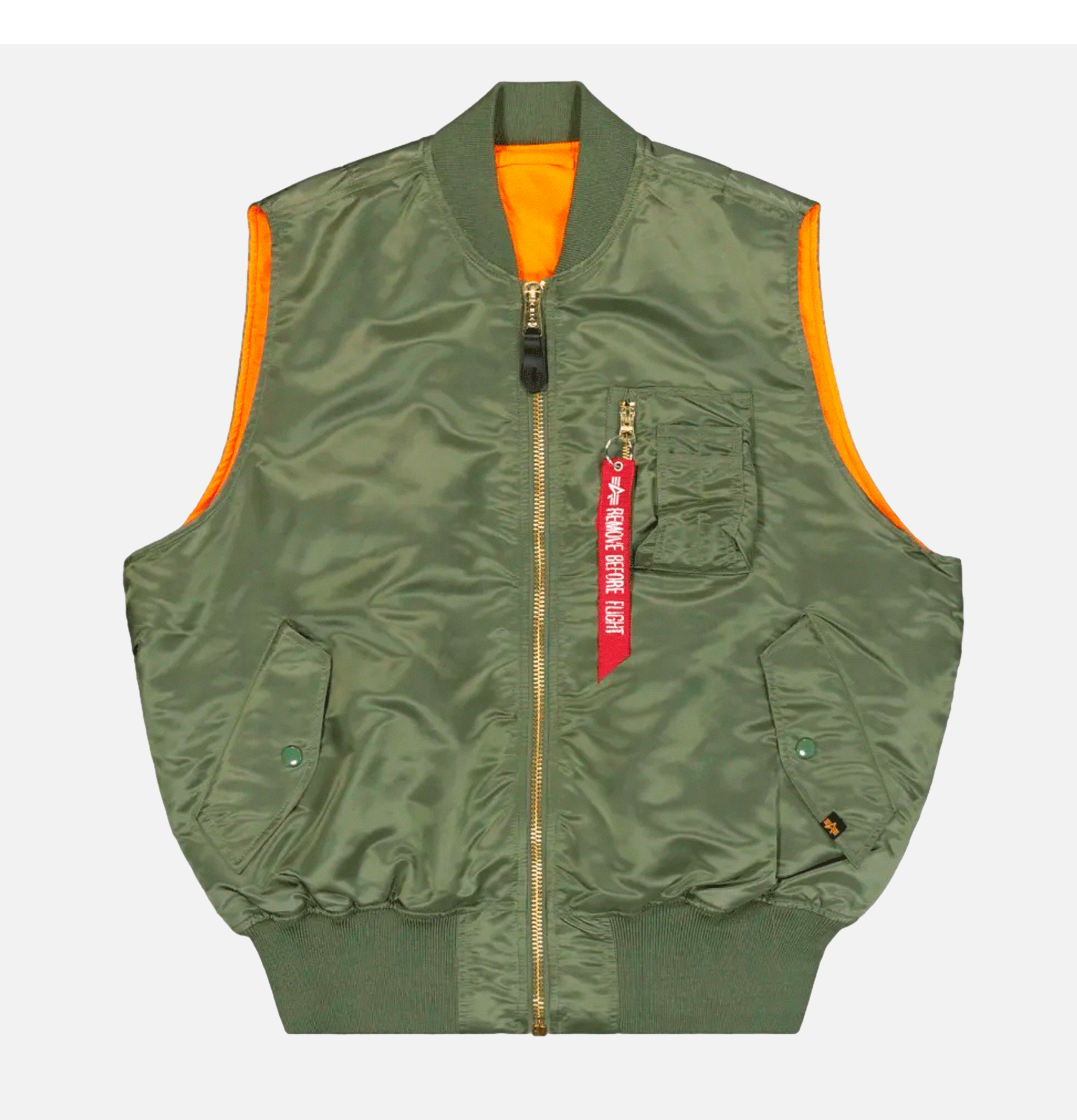 Alpha Industries Ma-1 Vest Sage Green