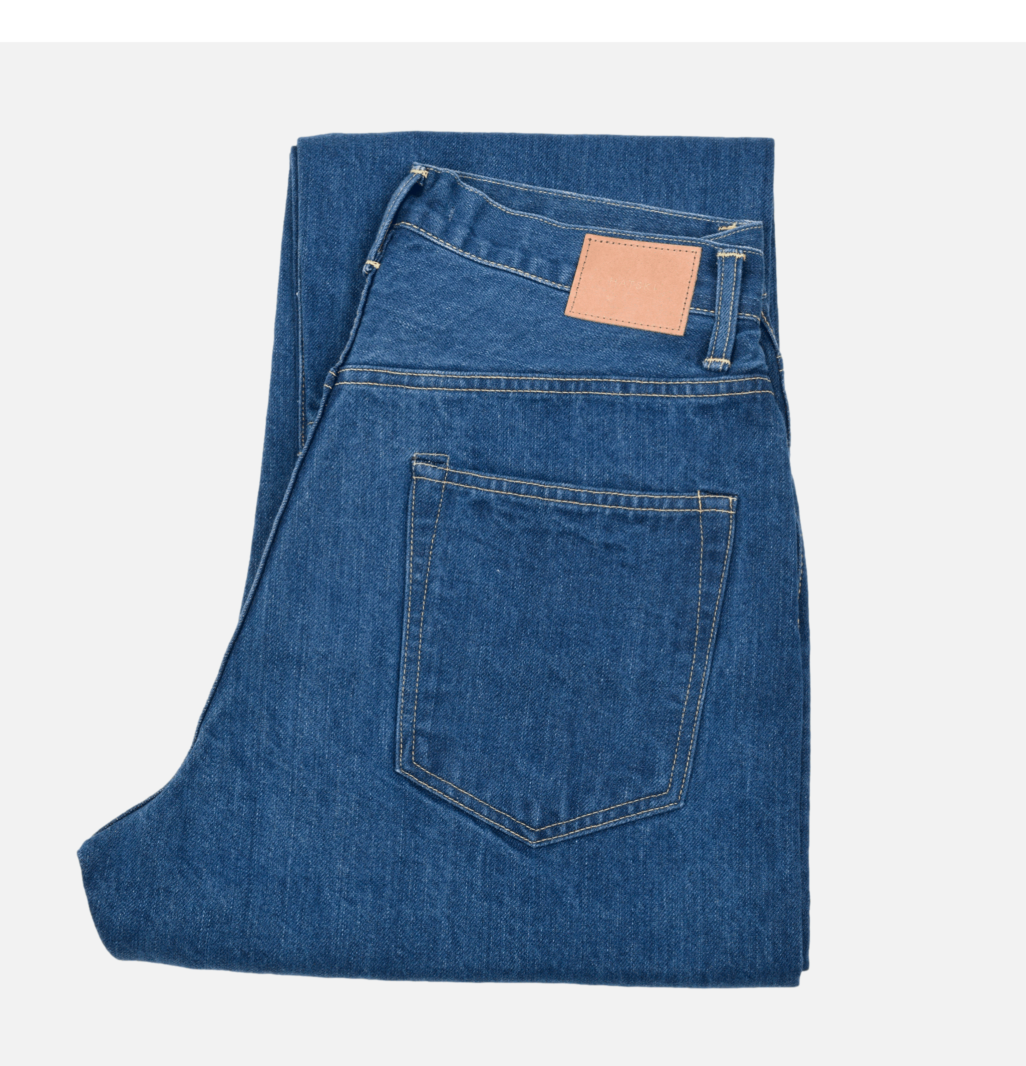 HATSKI Jean 22003 Wide Used Blue