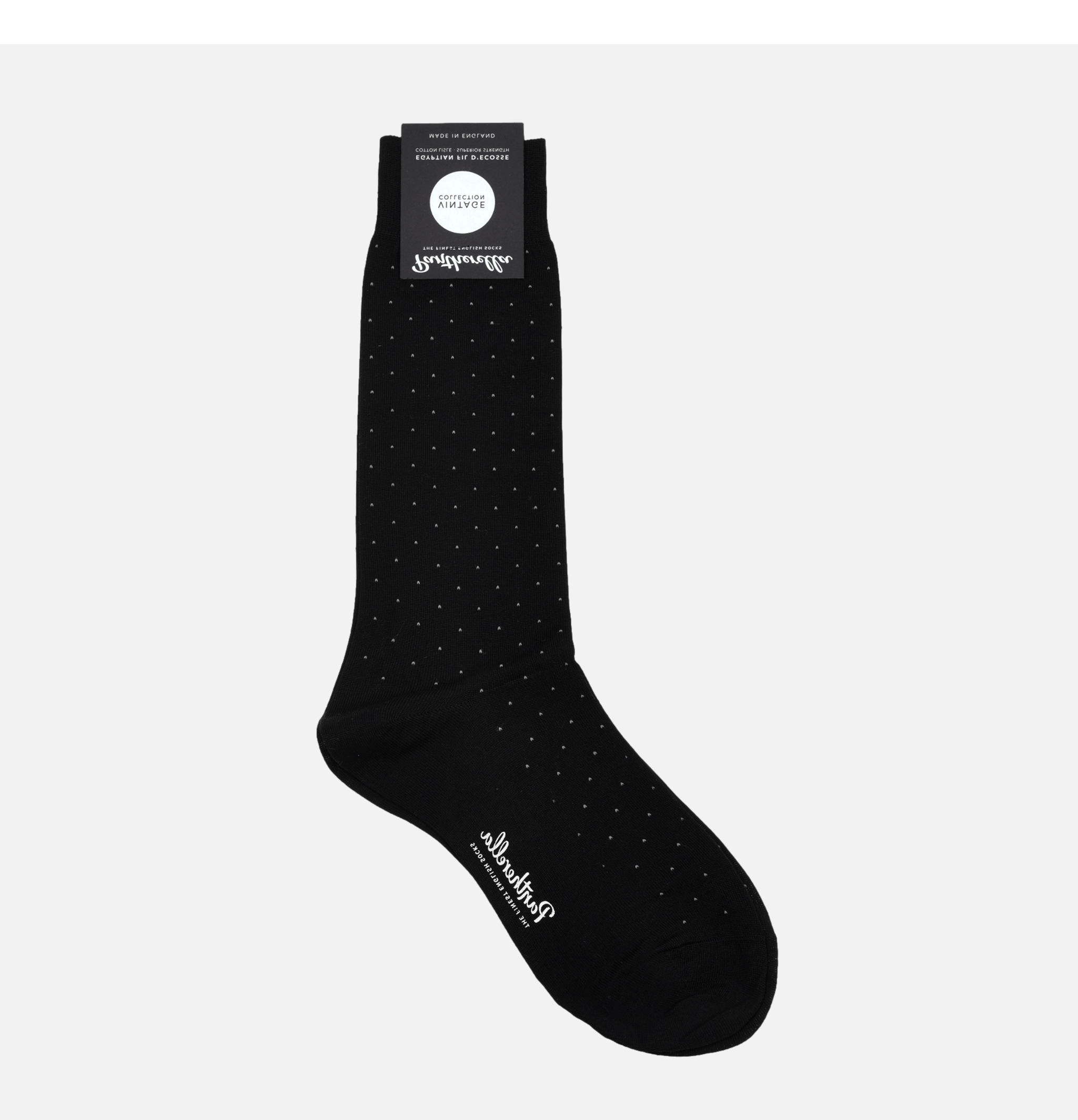 Pantherella Chaussettes Gadsbury Noires
