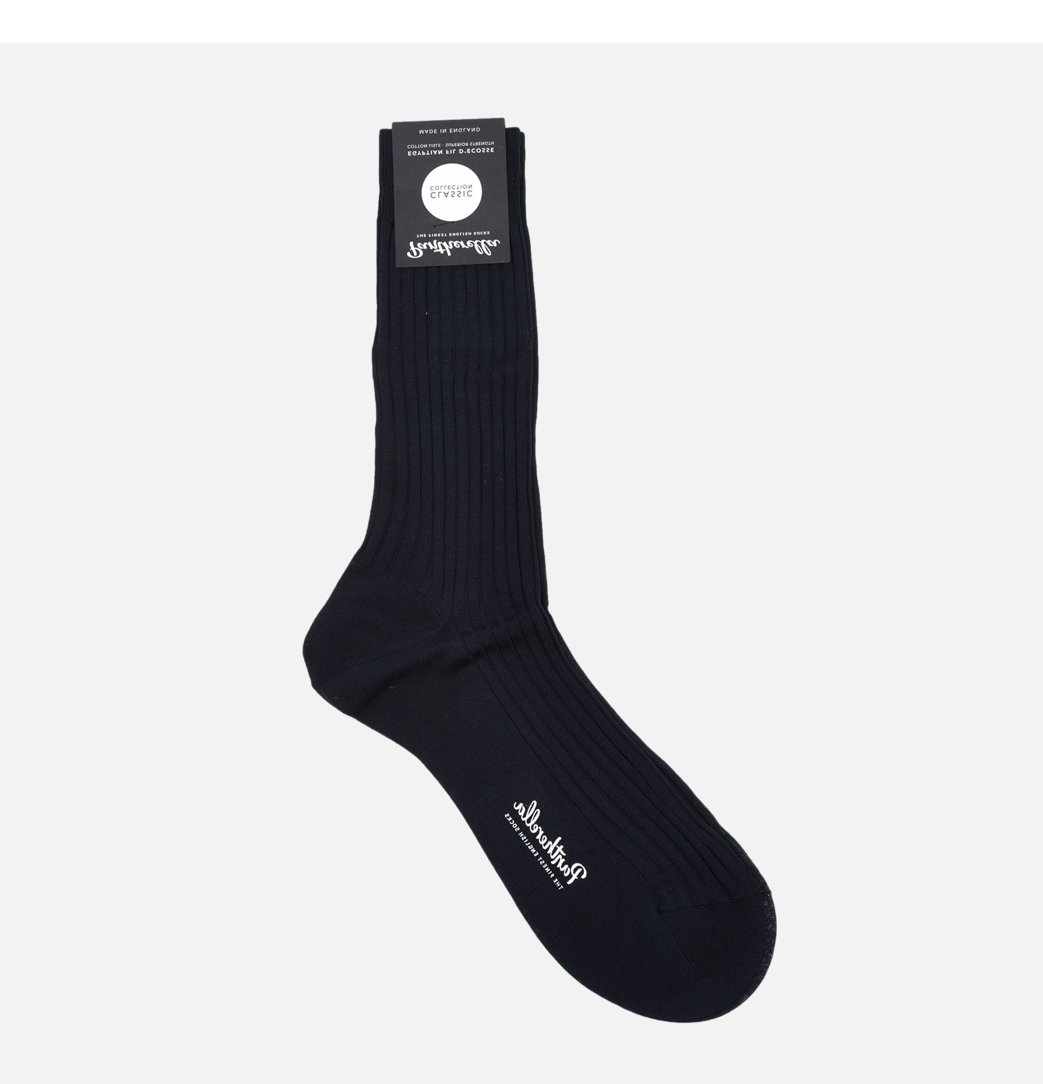 Pantherella Chaussette Danvers Bleue marine