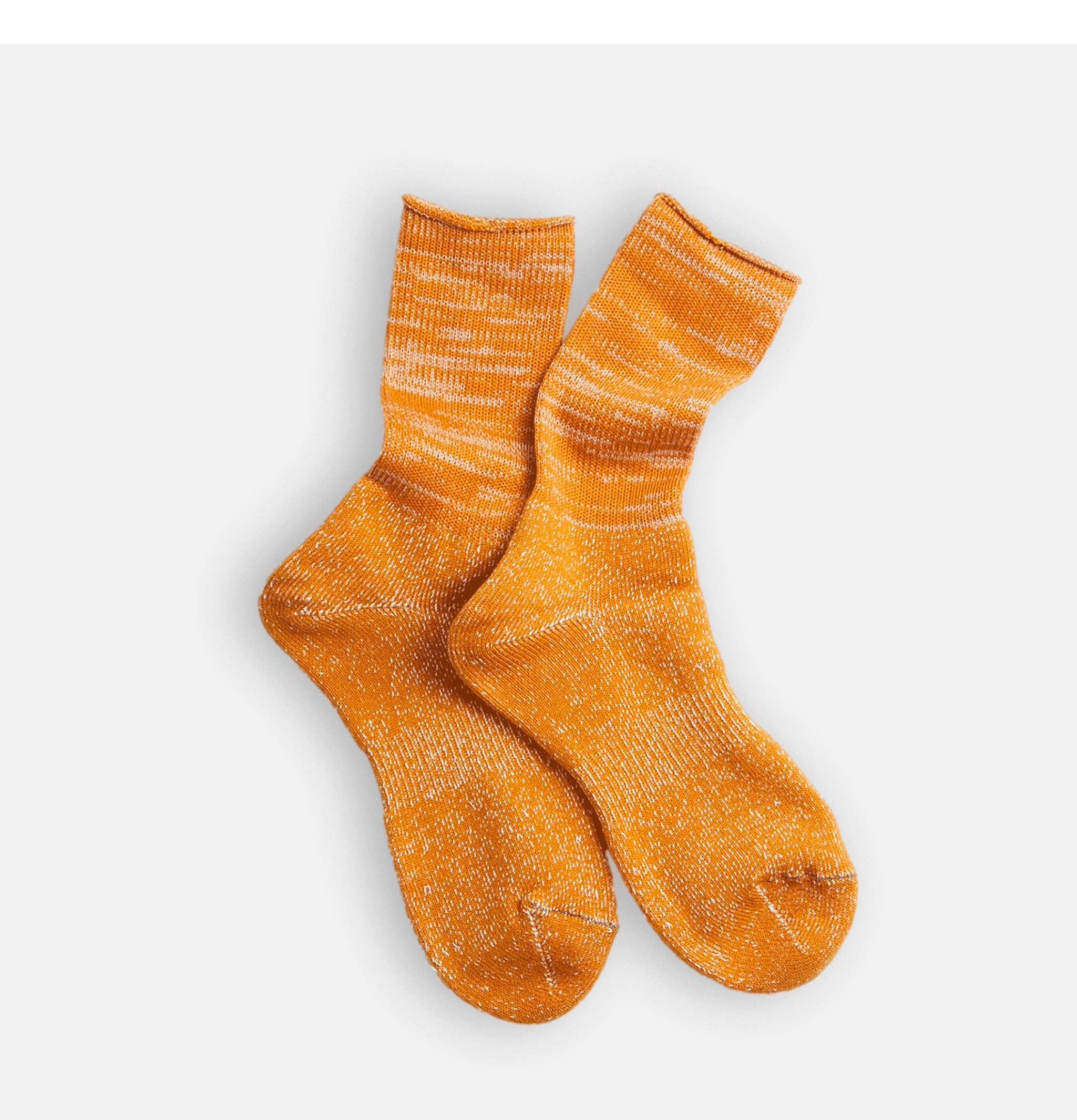 Rototo Japan Washi Socks Yellow