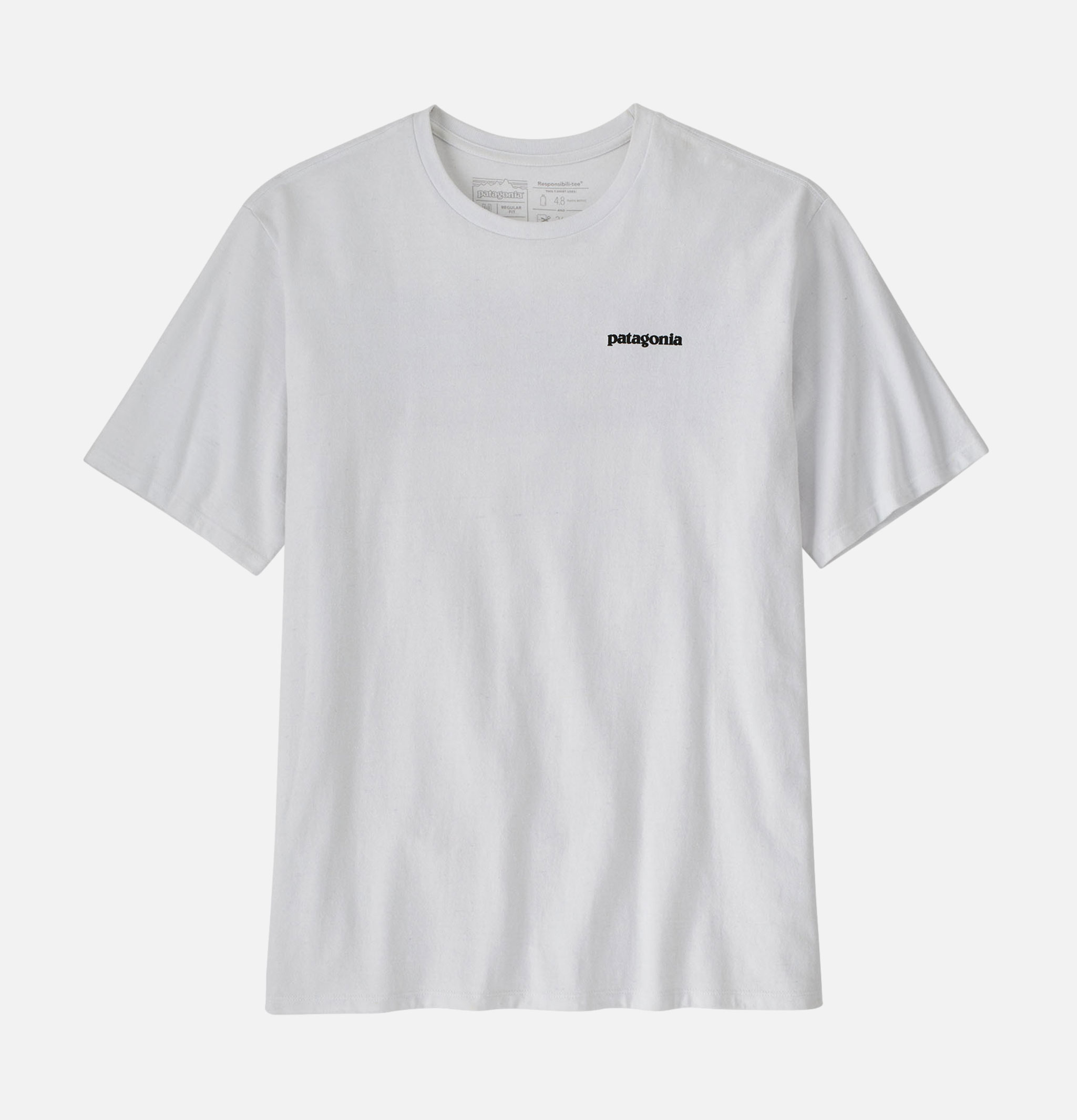 Patagonia T-Shirt P6 Logo Blanc