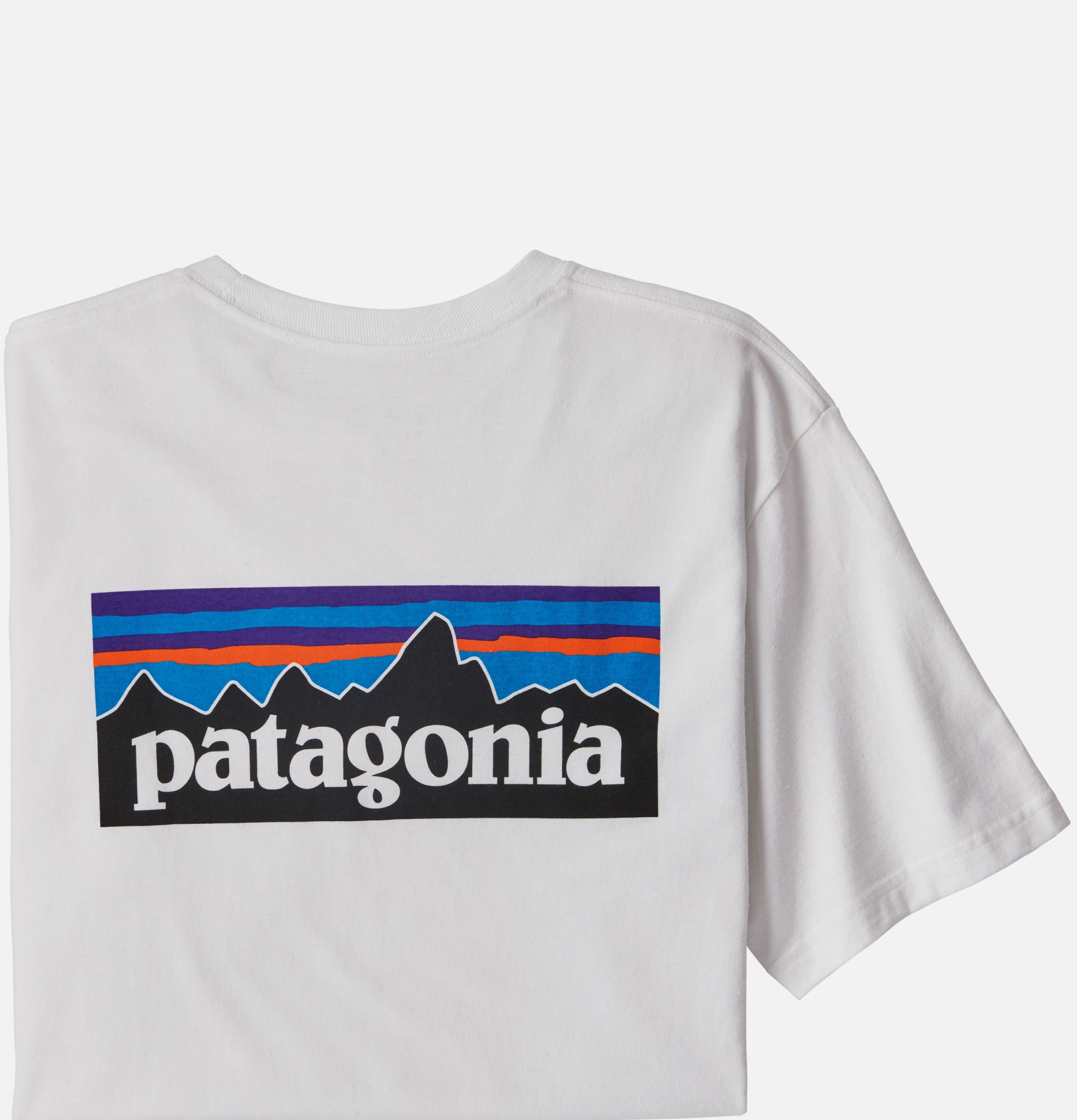 Patagonia T-Shirt P6 Logo Blanc