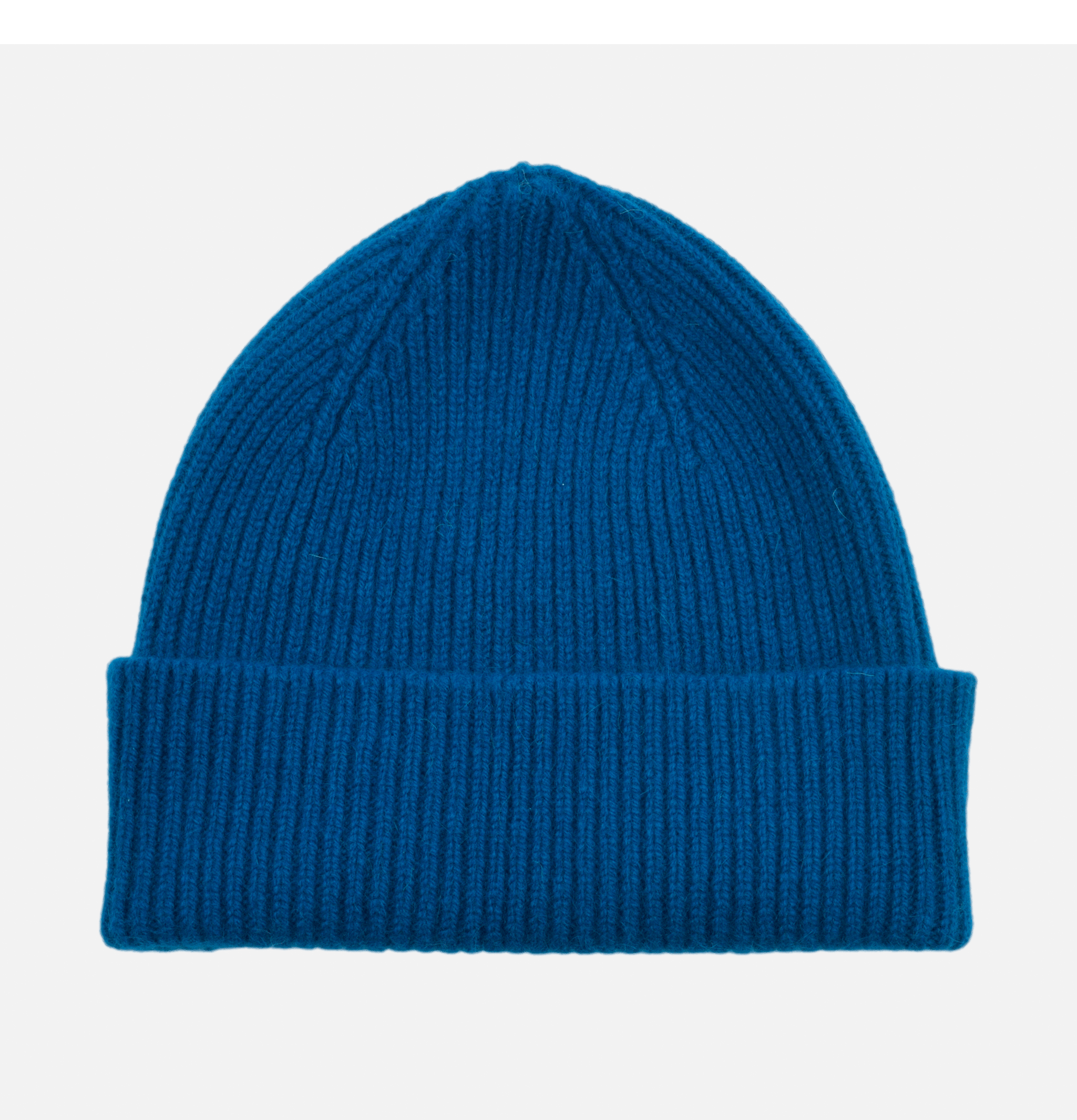 Robert Mackie Bonnet en laine Barra Peacock.