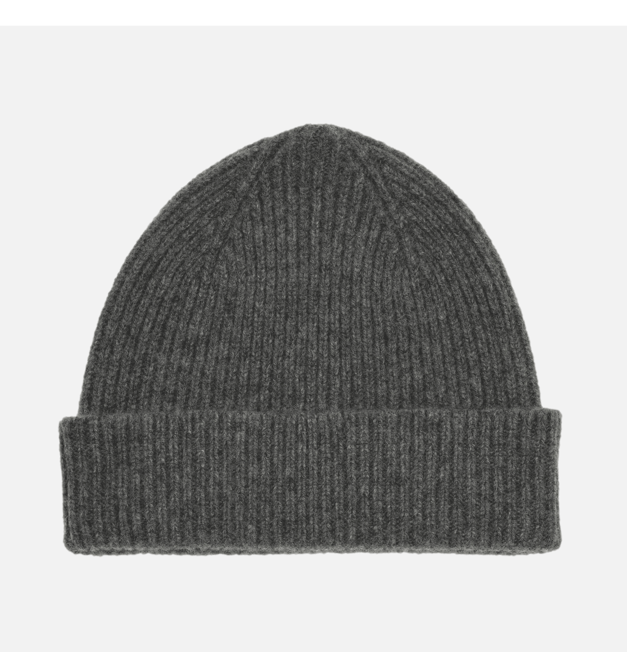 Robert Mackie Bonnet en Laine Barra Med Grey.