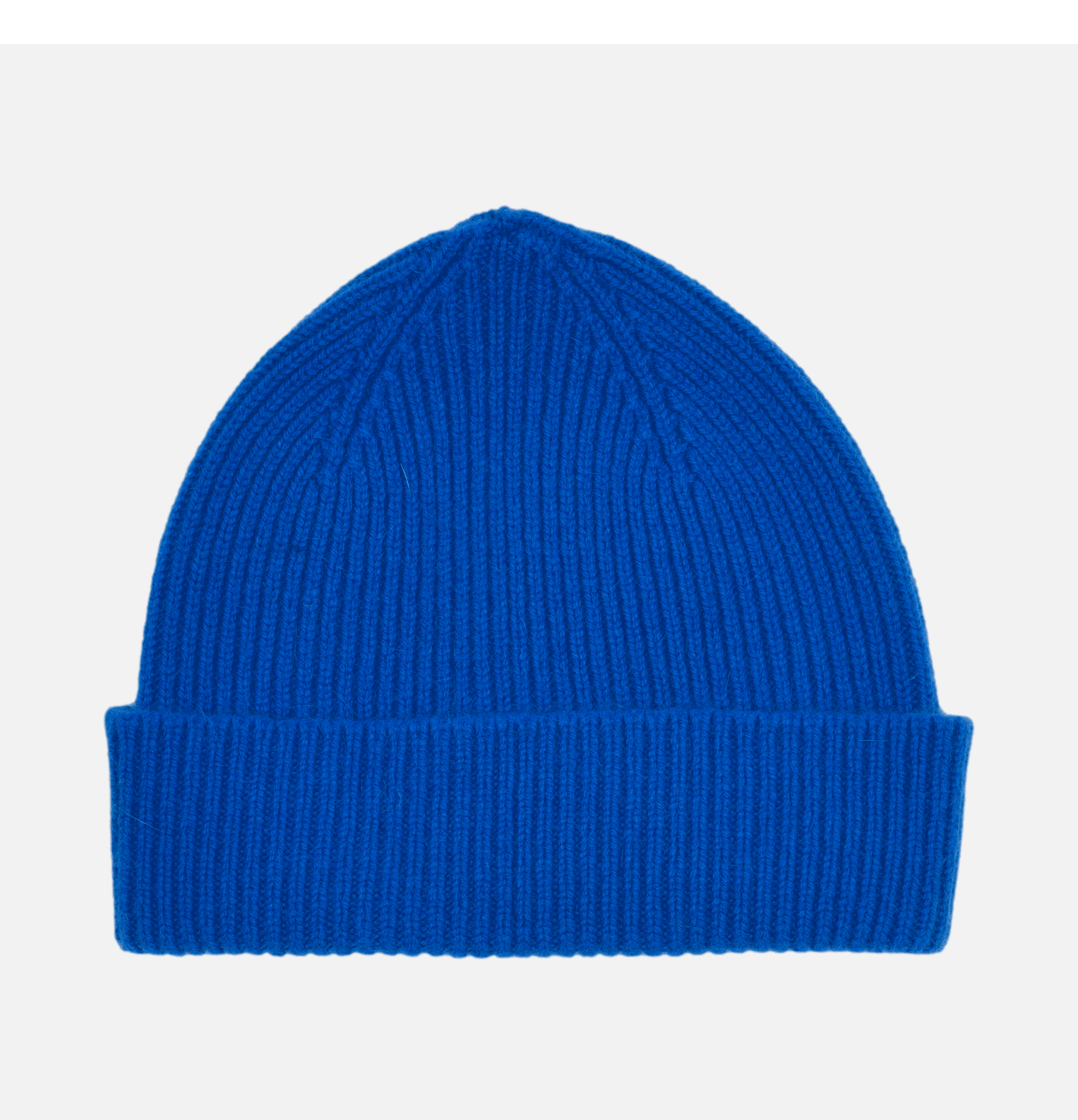 Robert Mackie Bonnet en Laine Barra Royal.