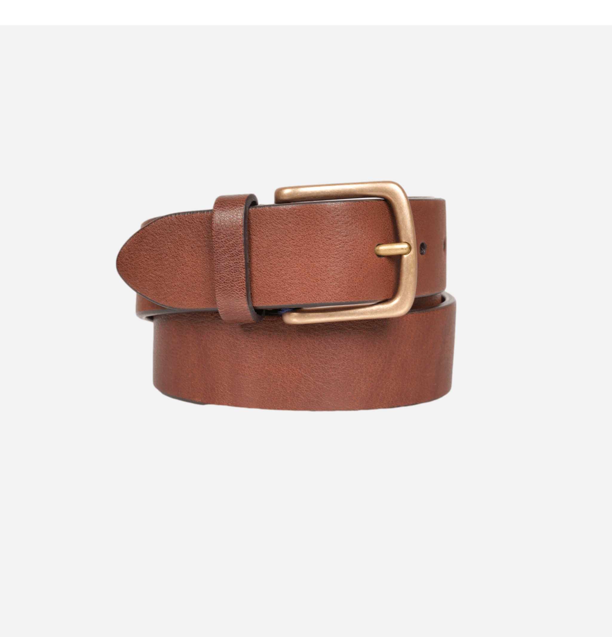 Anderson's Ceinture en Cuir Marron Foncé A0980